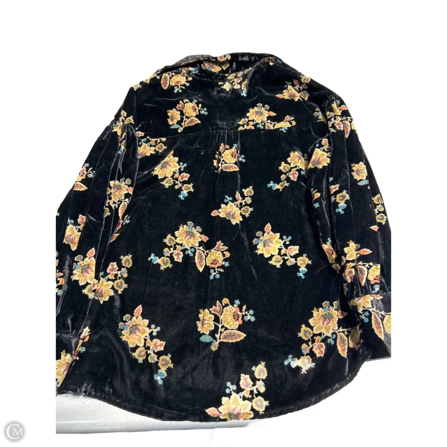 Top Long Sleeve By Another Love In Floral Print, Size: L