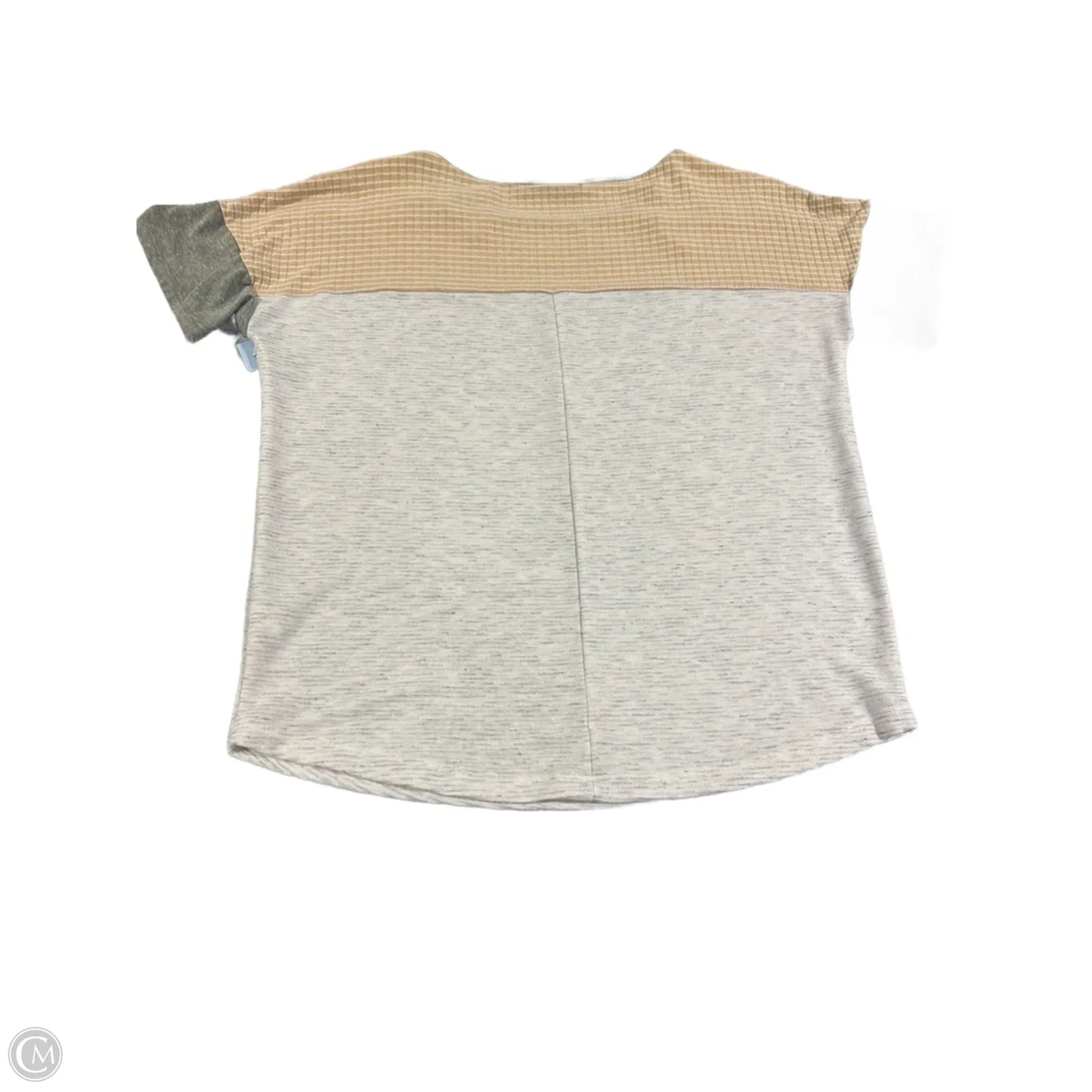 Top Short Sleeve Basic By Staccato In Grey, Size: S