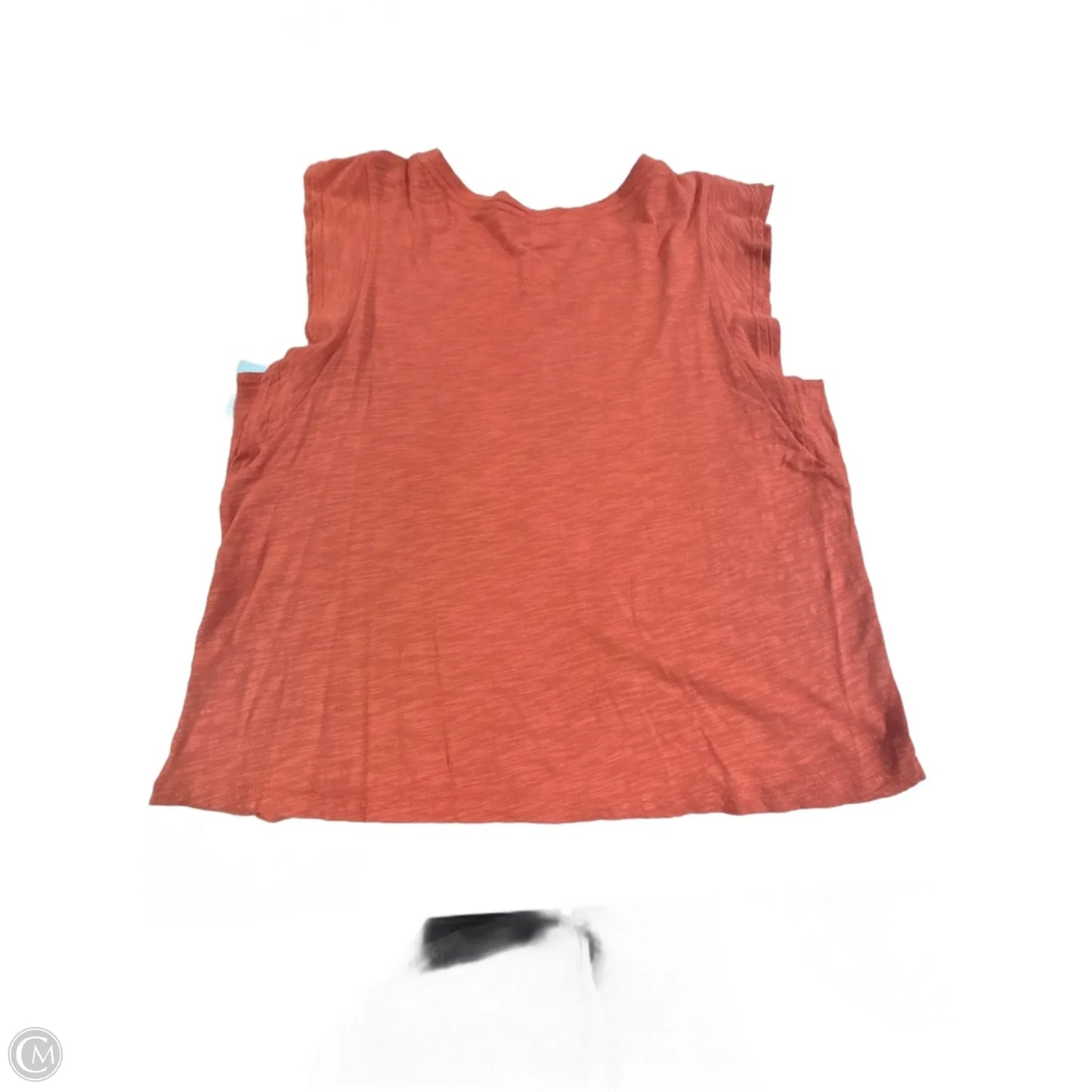 Top Sleeveless By Liverpool In Orange, Size: Xl