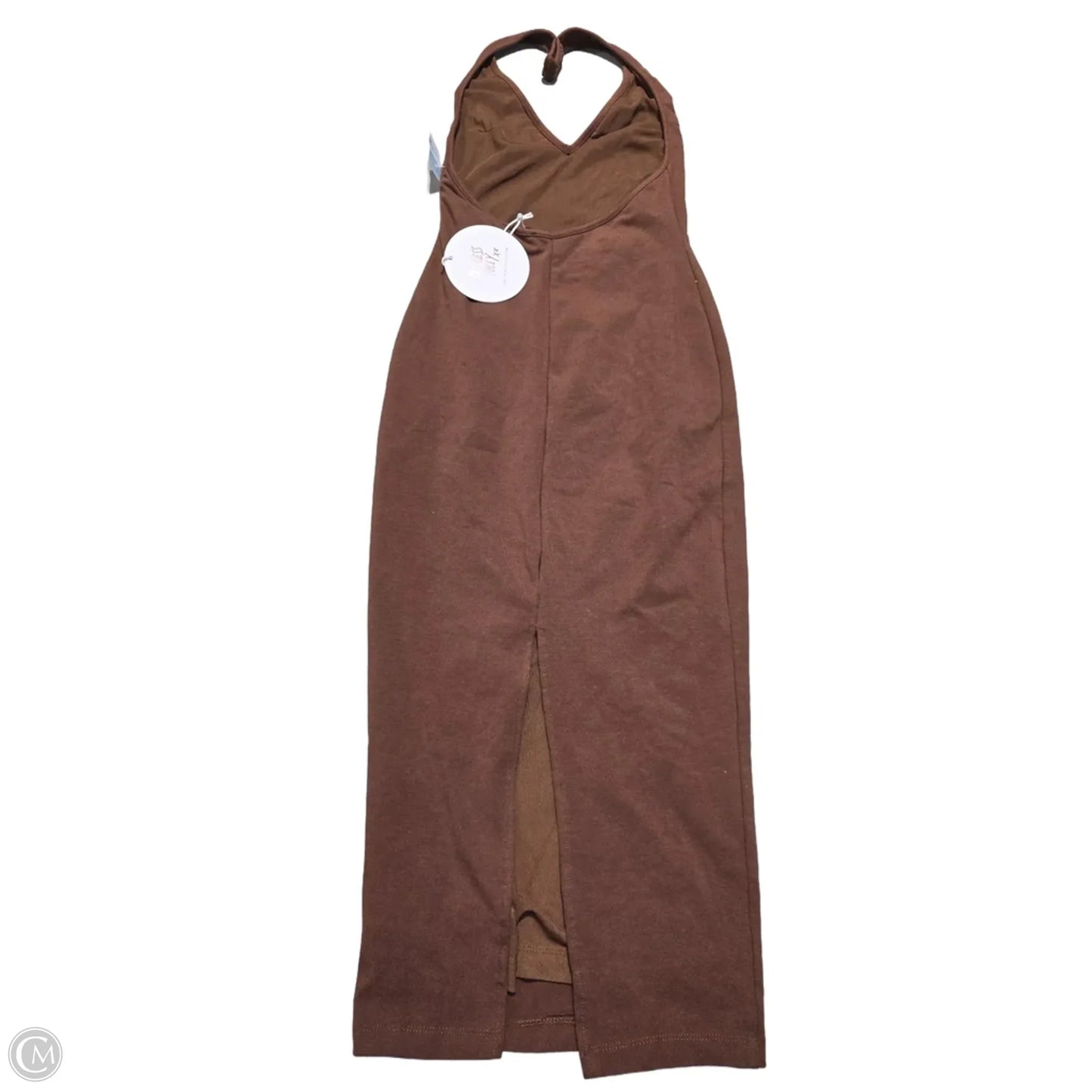 Dress Casual Midi By Princess Polly In Brown, Size: Xs