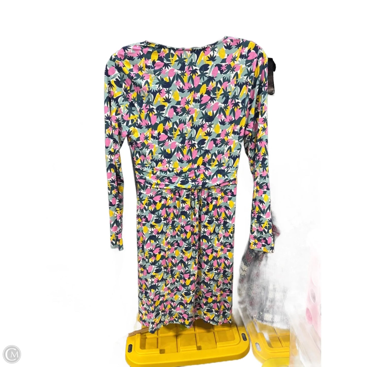 Dress Casual Midi By Boden In Floral Print, Size: M