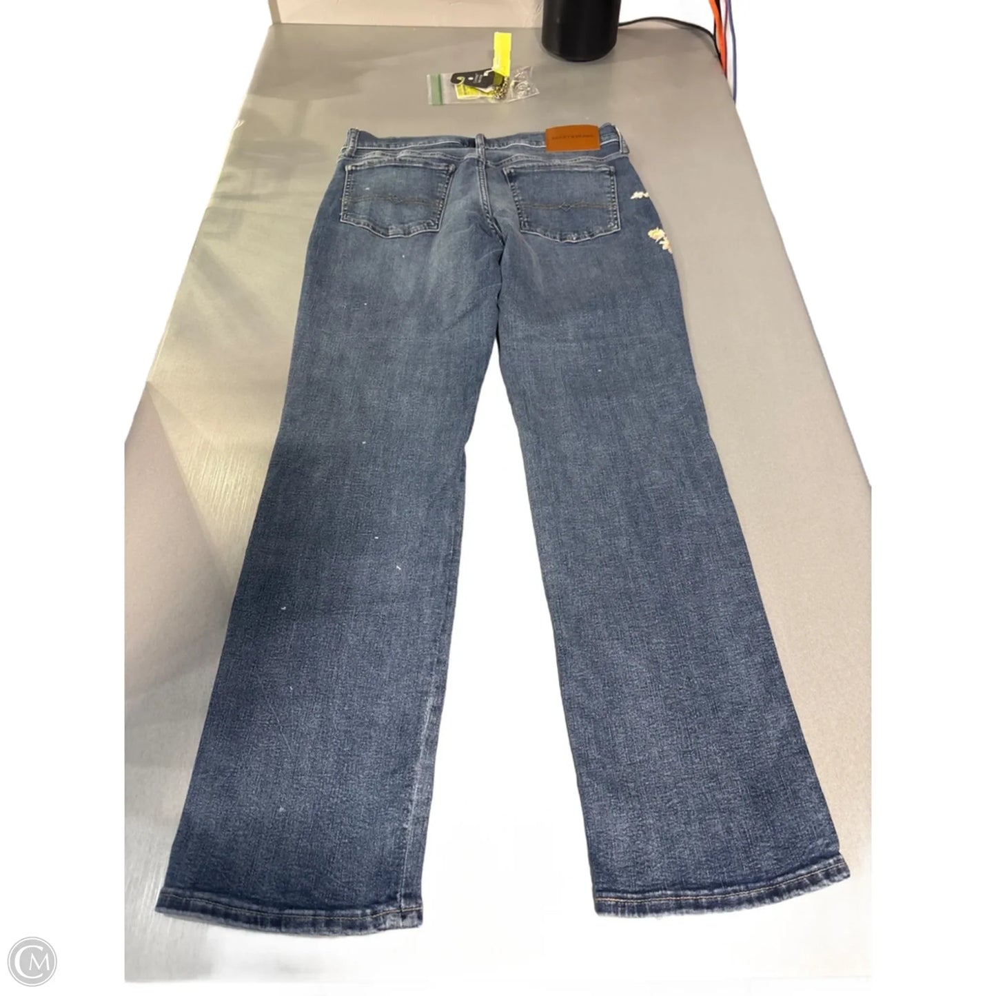 Jeans Straight By Lucky Brand In Blue Denim, Size: 8