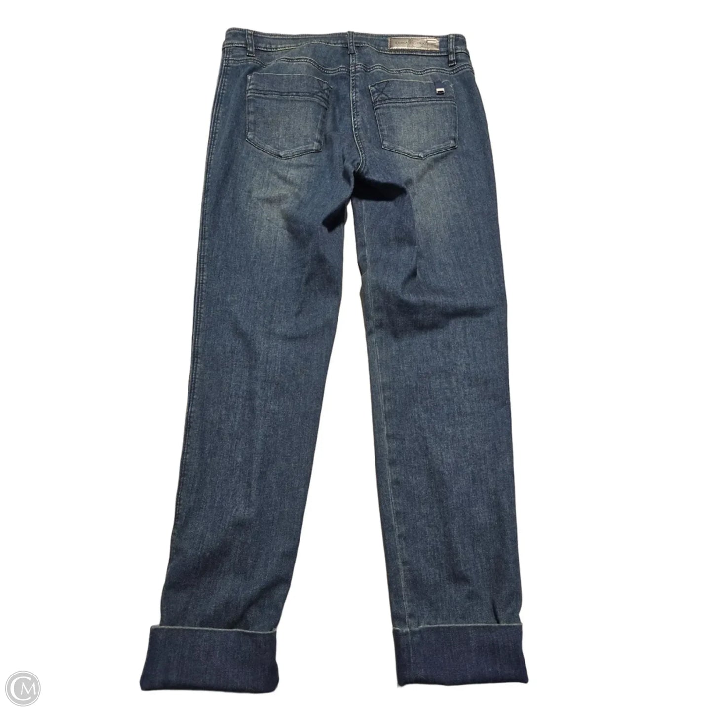 Jeans Straight By Cmb In Blue Denim, Size: 8