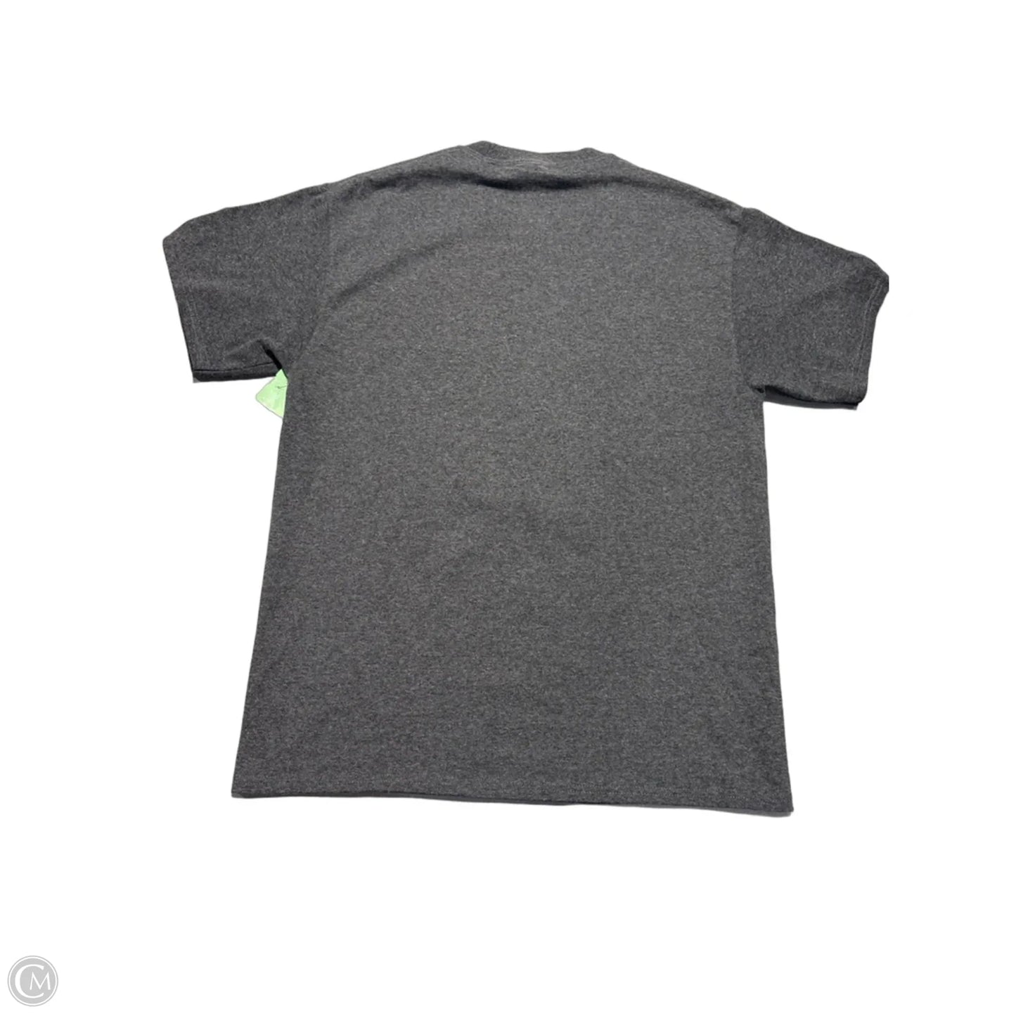 Top Short Sleeve By Cme In Grey, Size: M