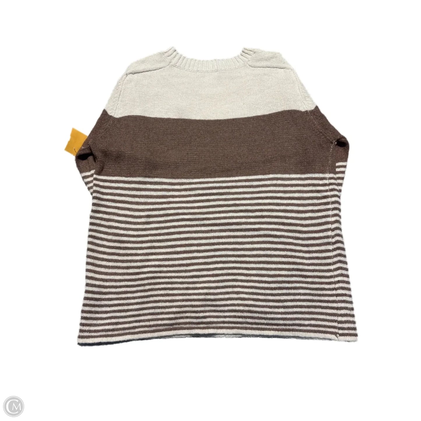 Sweater By Staccato In Striped Pattern, Size: L