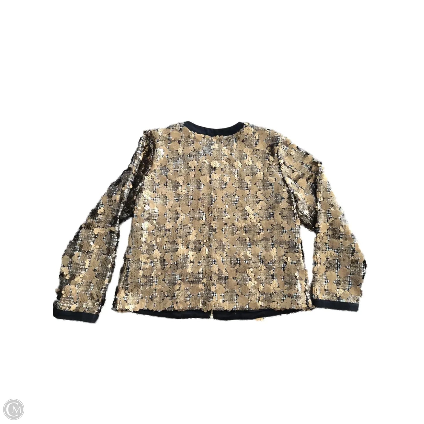 Jacket Other By Chicos In Gold, Size: L