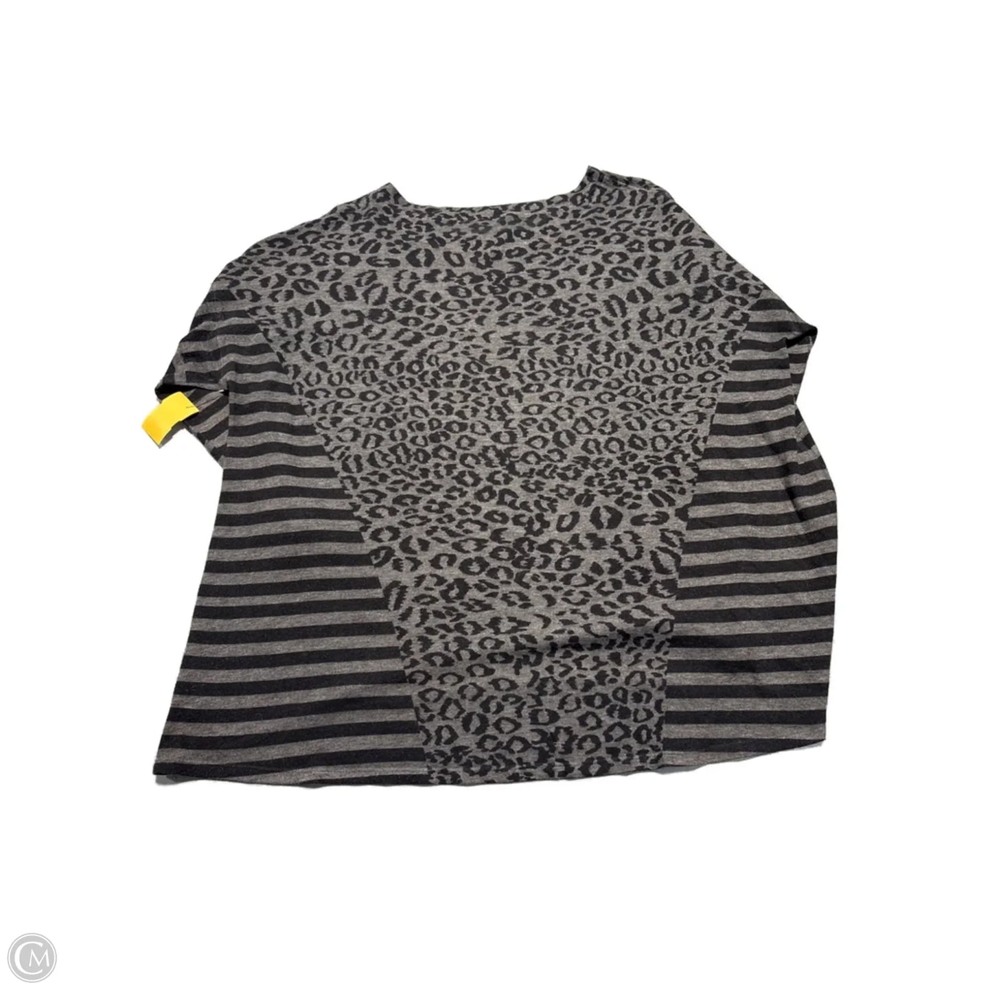 Top Long Sleeve By Nally And Millie In Animal Print, Size: L