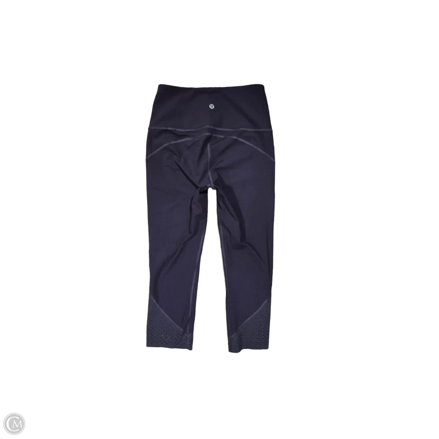 Athletic Capris By Lululemon In Purple, Size: 4
