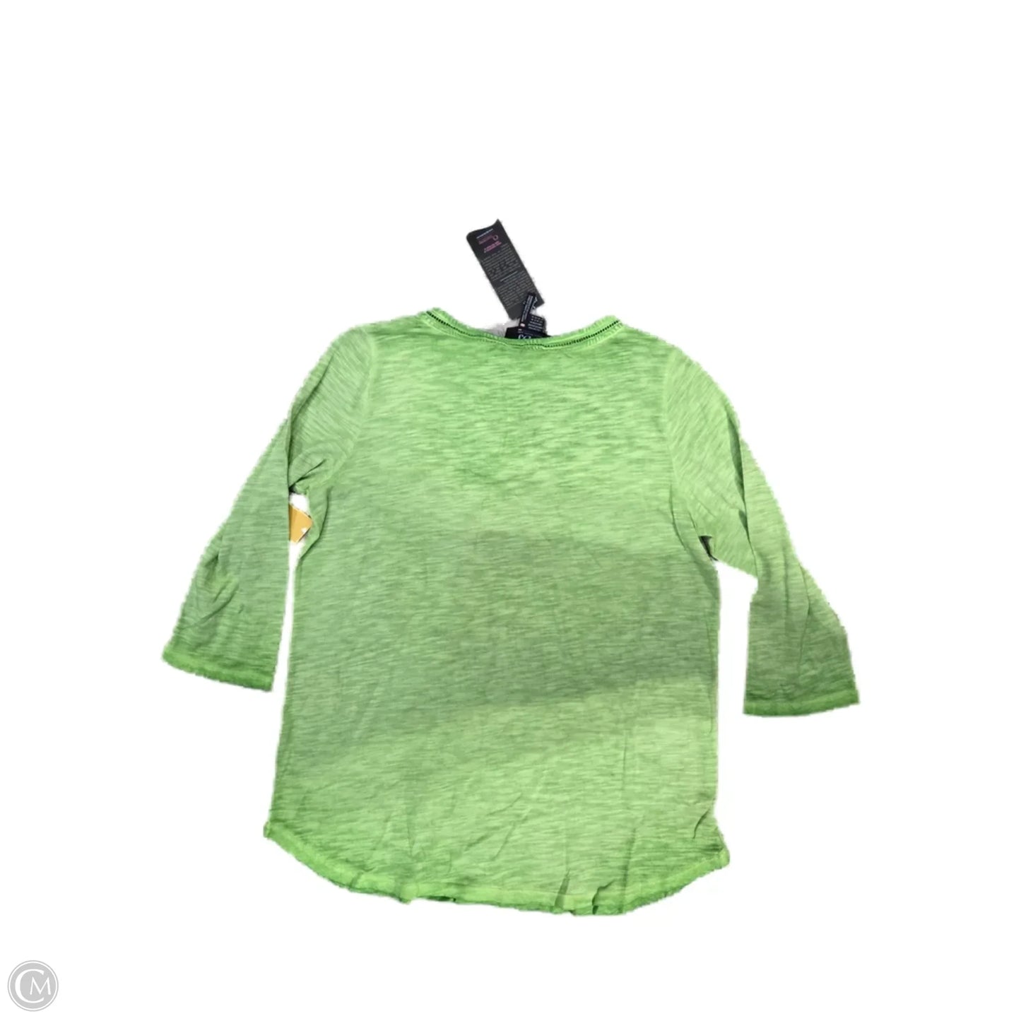 Blouse 3/4 Sleeve By French Dressing In Green, Size: M