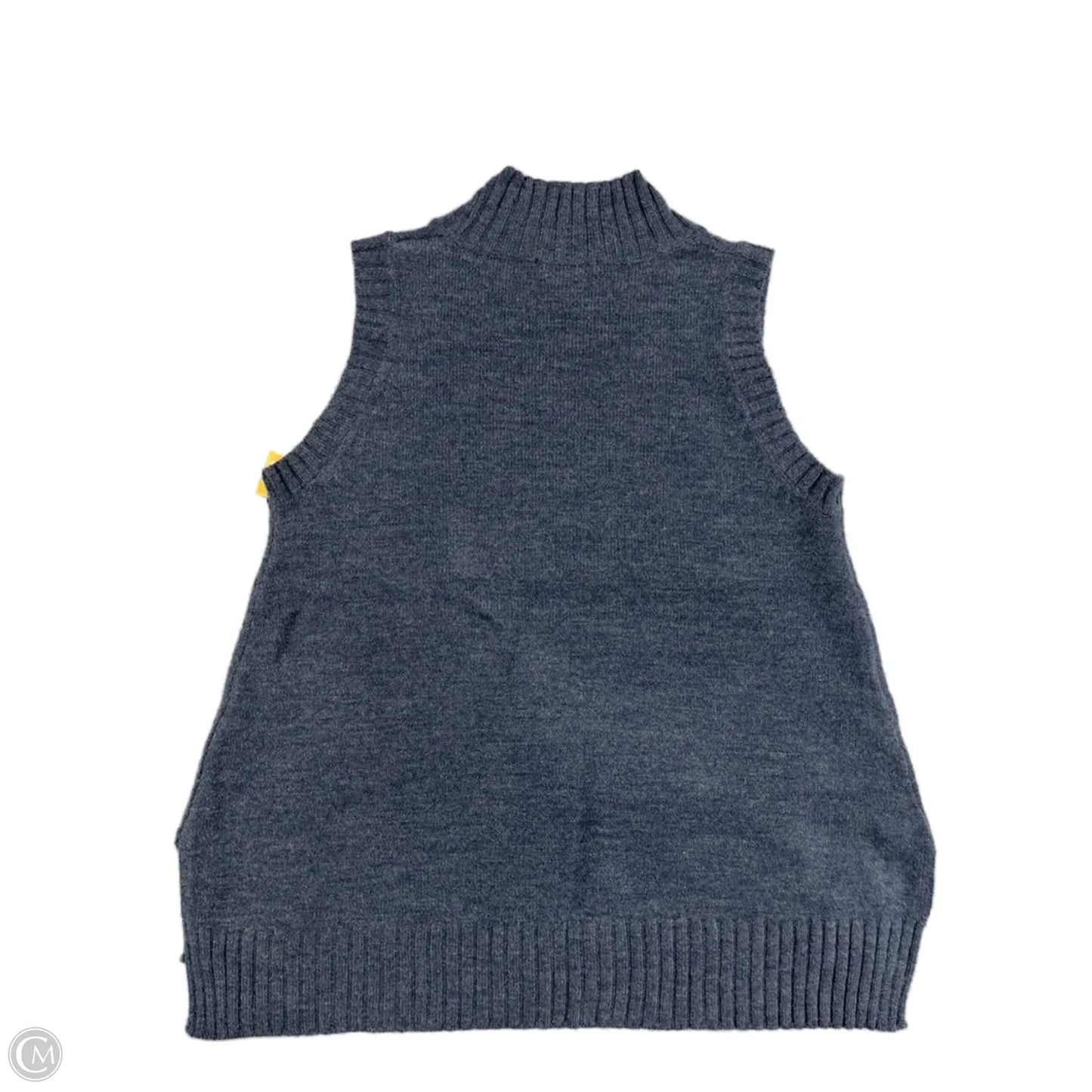 Vest Sweater By French Connection In Blue, Size: S