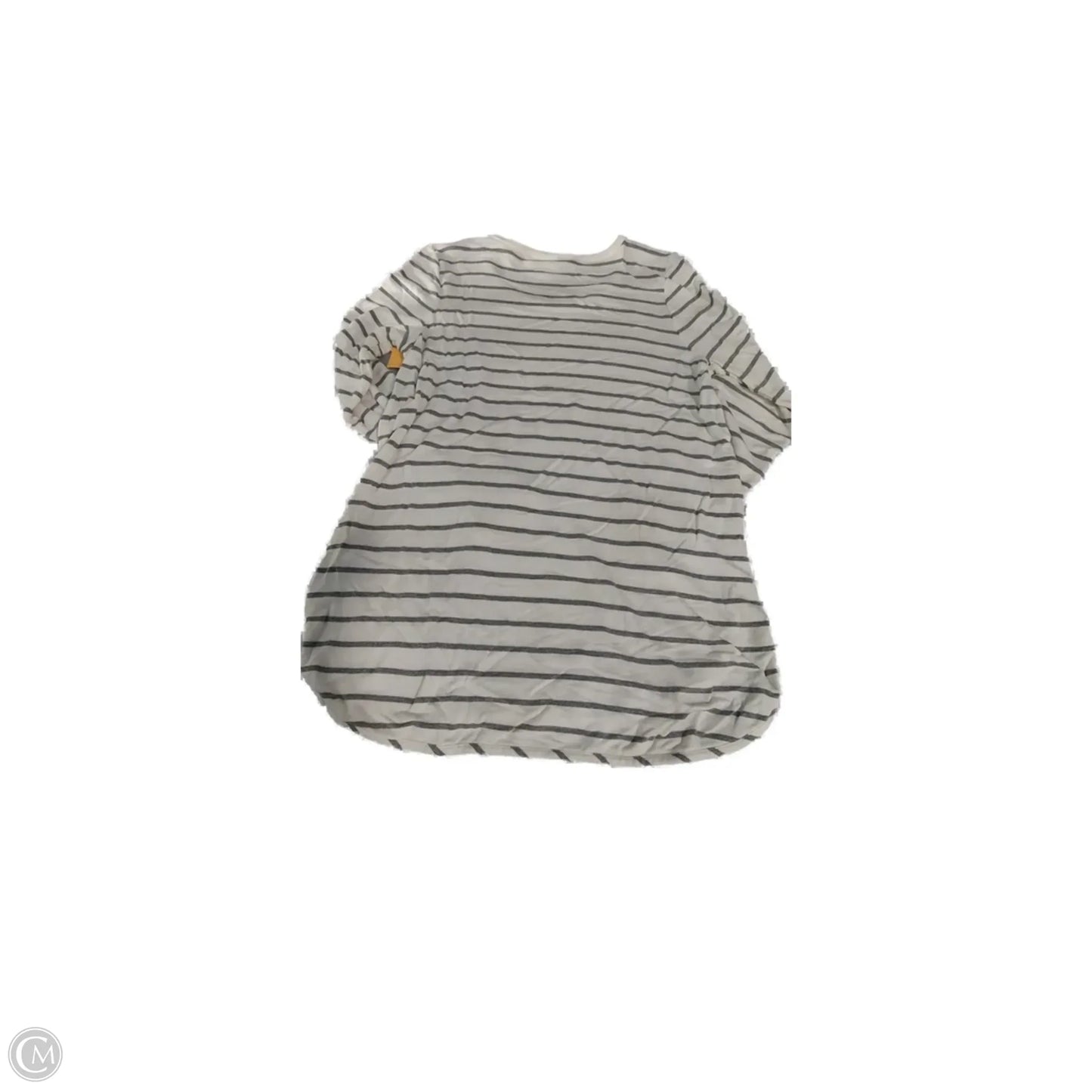 Top Long Sleeve By Market & Spruce In Striped Pattern, Size: M