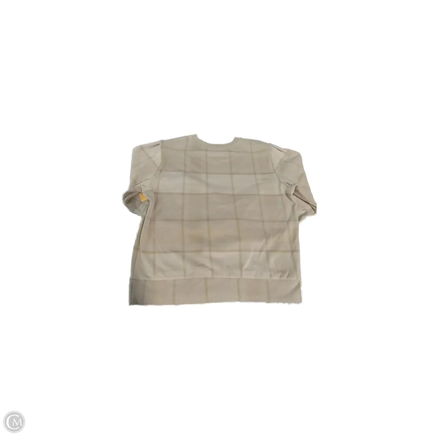 Sweatshirt Crewneck By Alpine Tek In Tan, Size: L