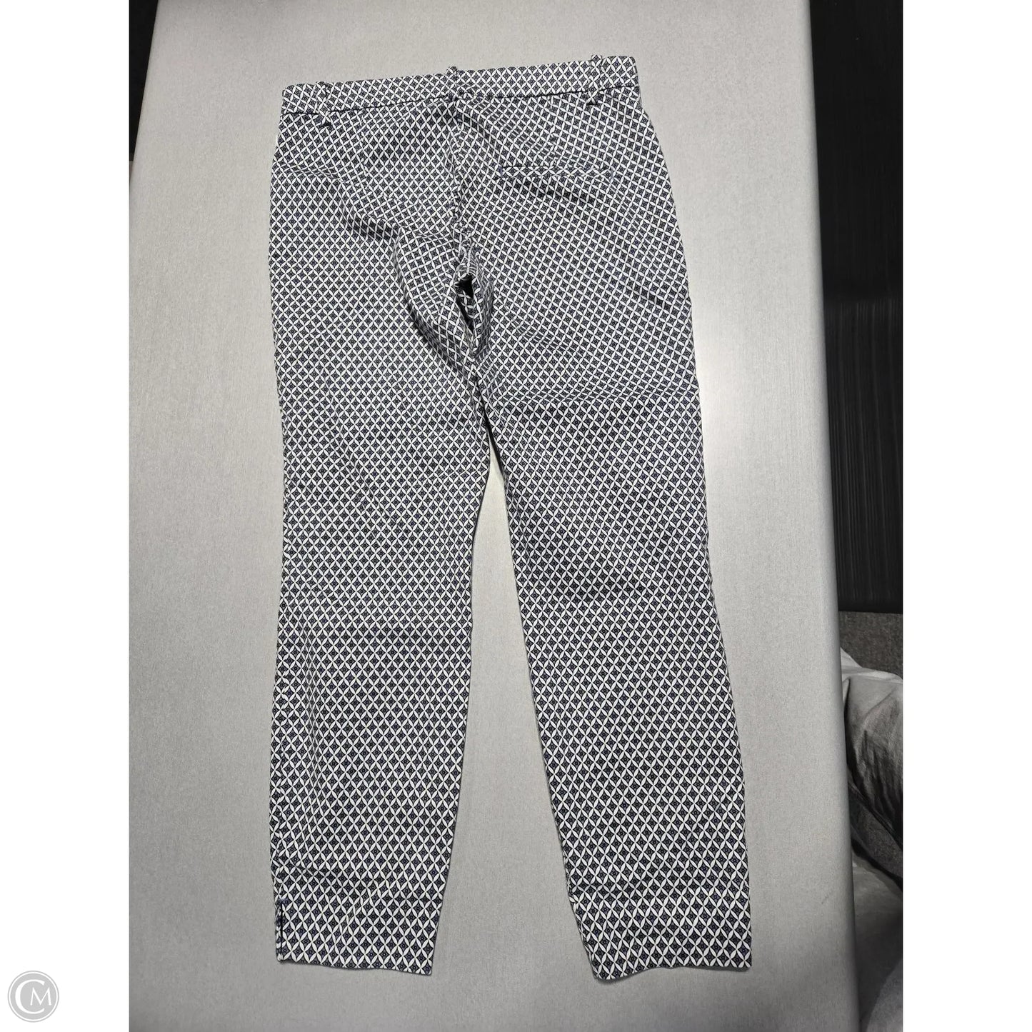 Pants Chinos & Khakis By H&m In Geometric Pattern, Size: 10