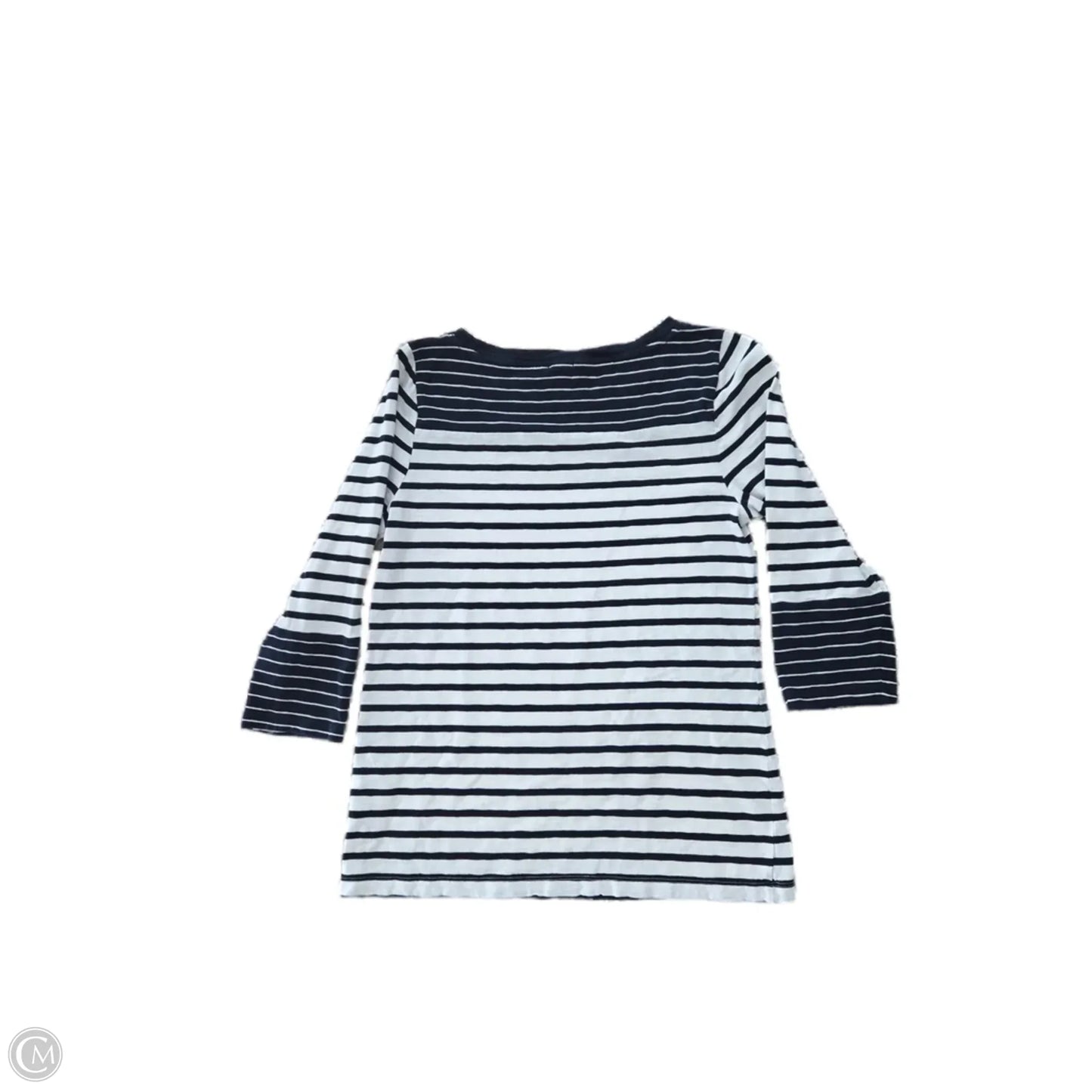 Top Long Sleeve By J. Crew In Striped Pattern, Size: L