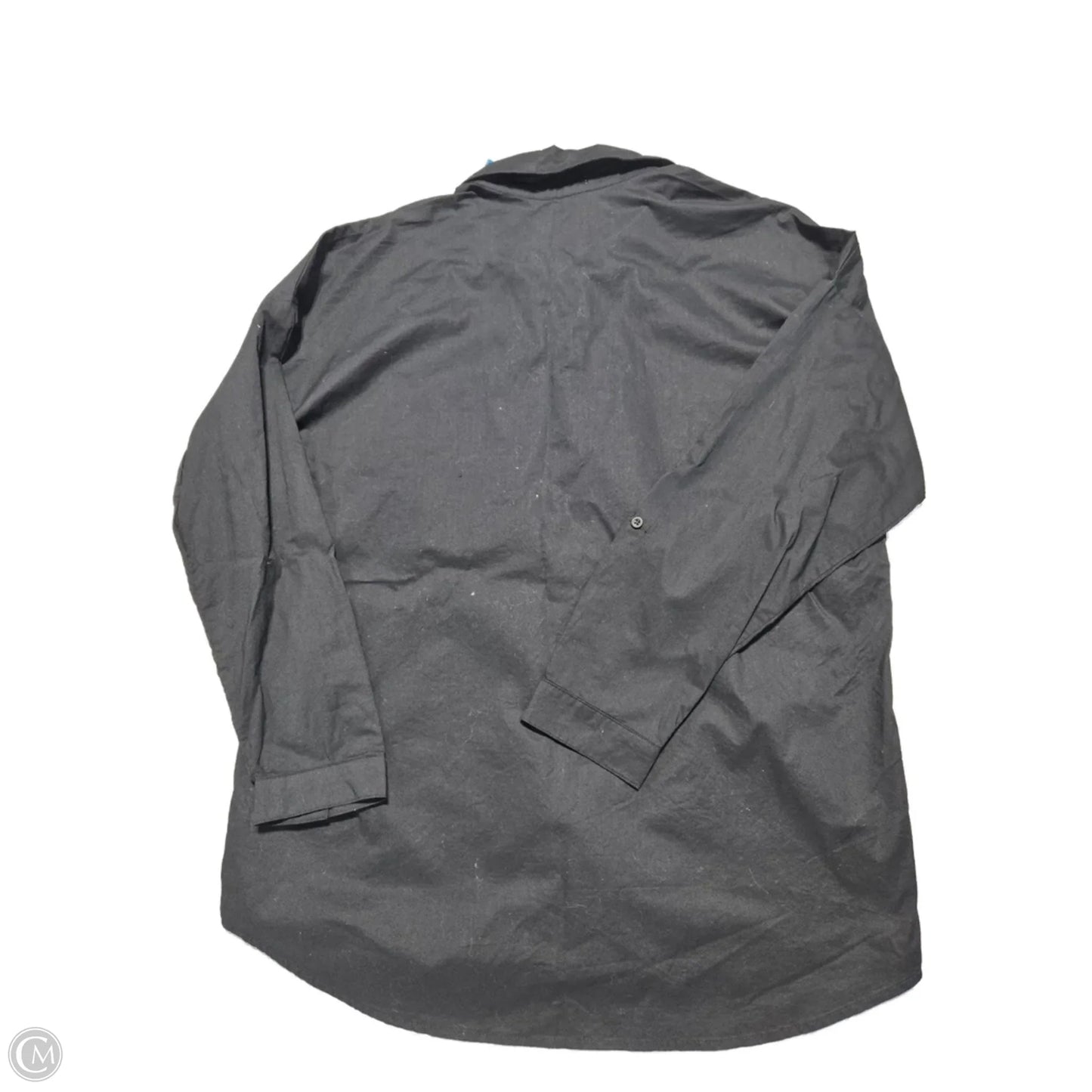 Blouse Long Sleeve By Cmc In Black, Size: L