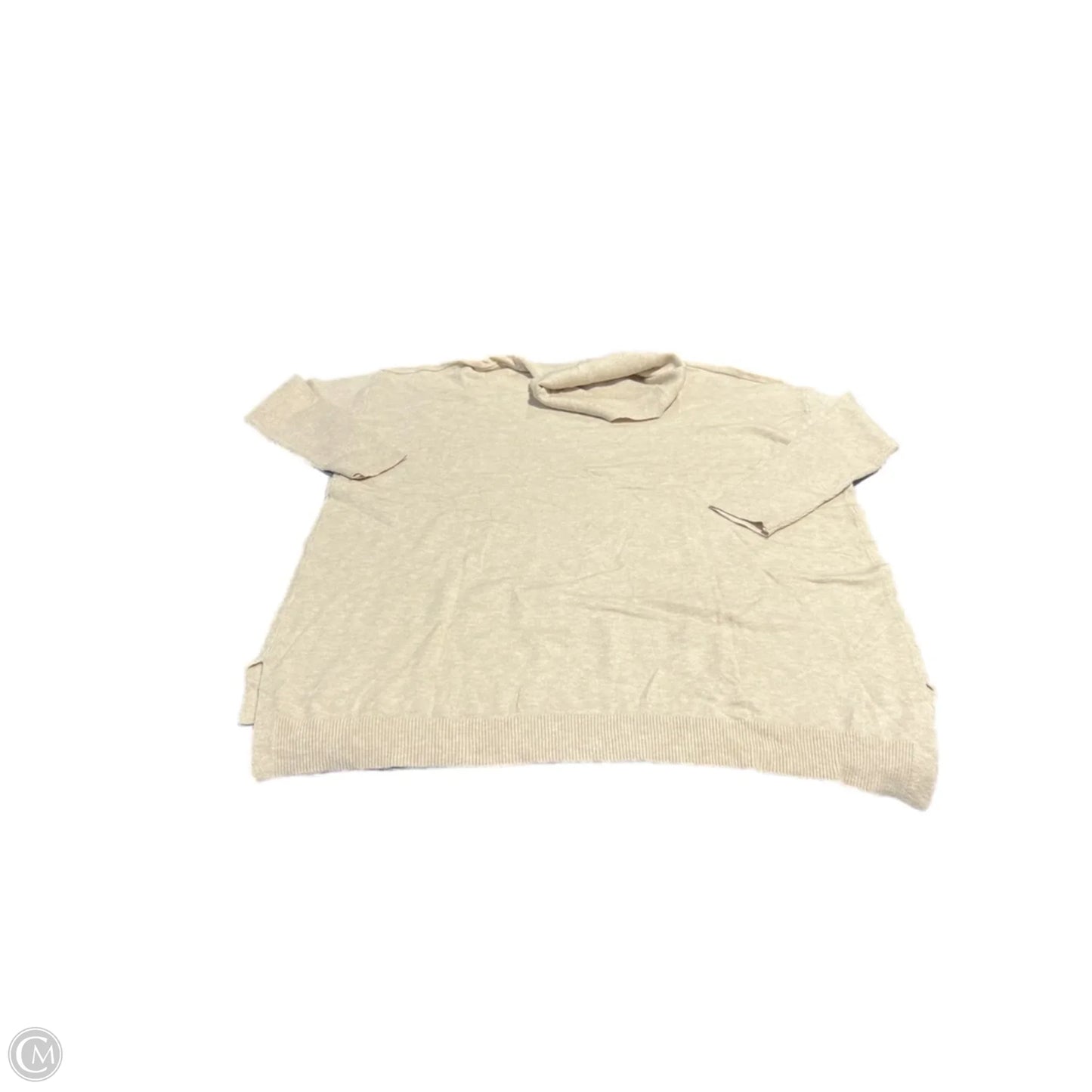 Sweater By Cmc In Tan, Size: 1x