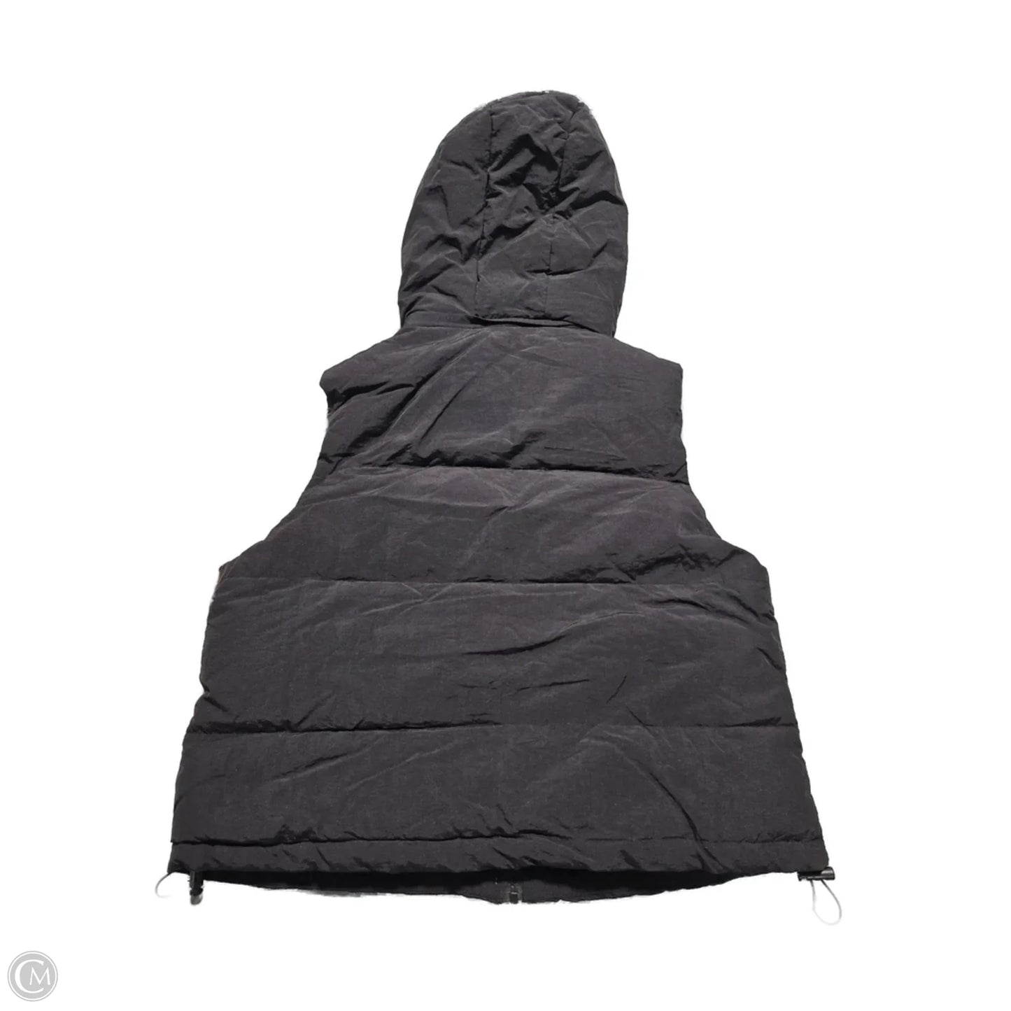 Vest Puffer & Quilted By Love Tree In Black, Size: L
