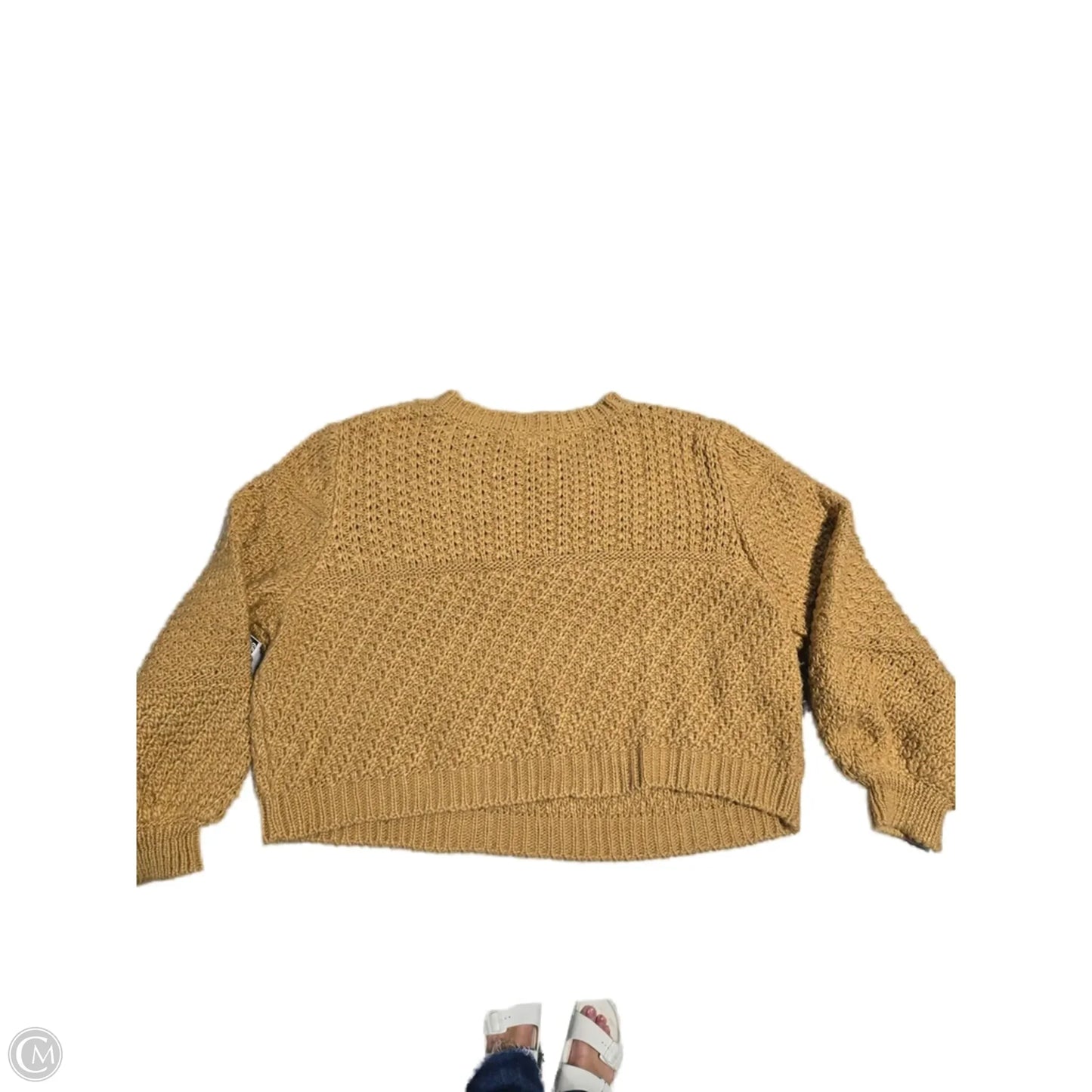 Sweater By Promesa In Tan, Size: S