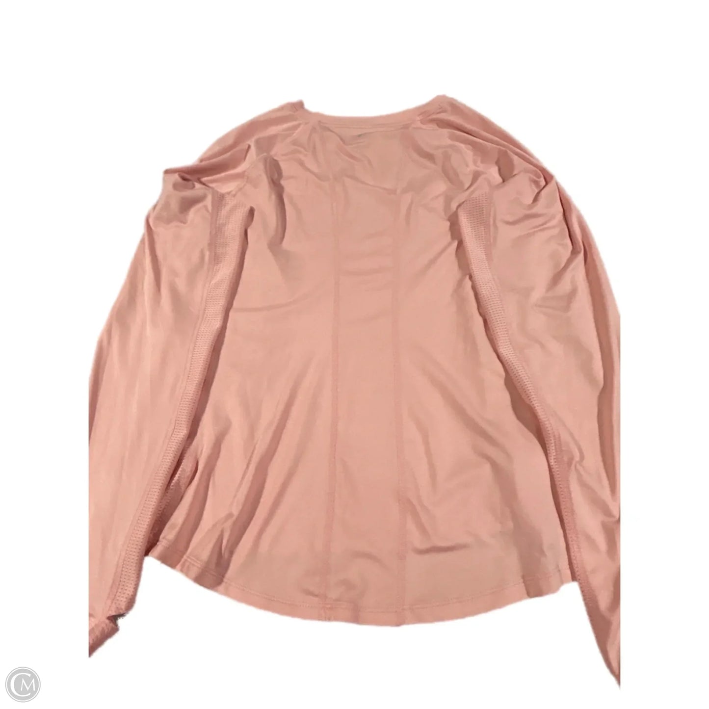 Athletic Top Long Sleeve Collar By Fila In Pink, Size: Xxl