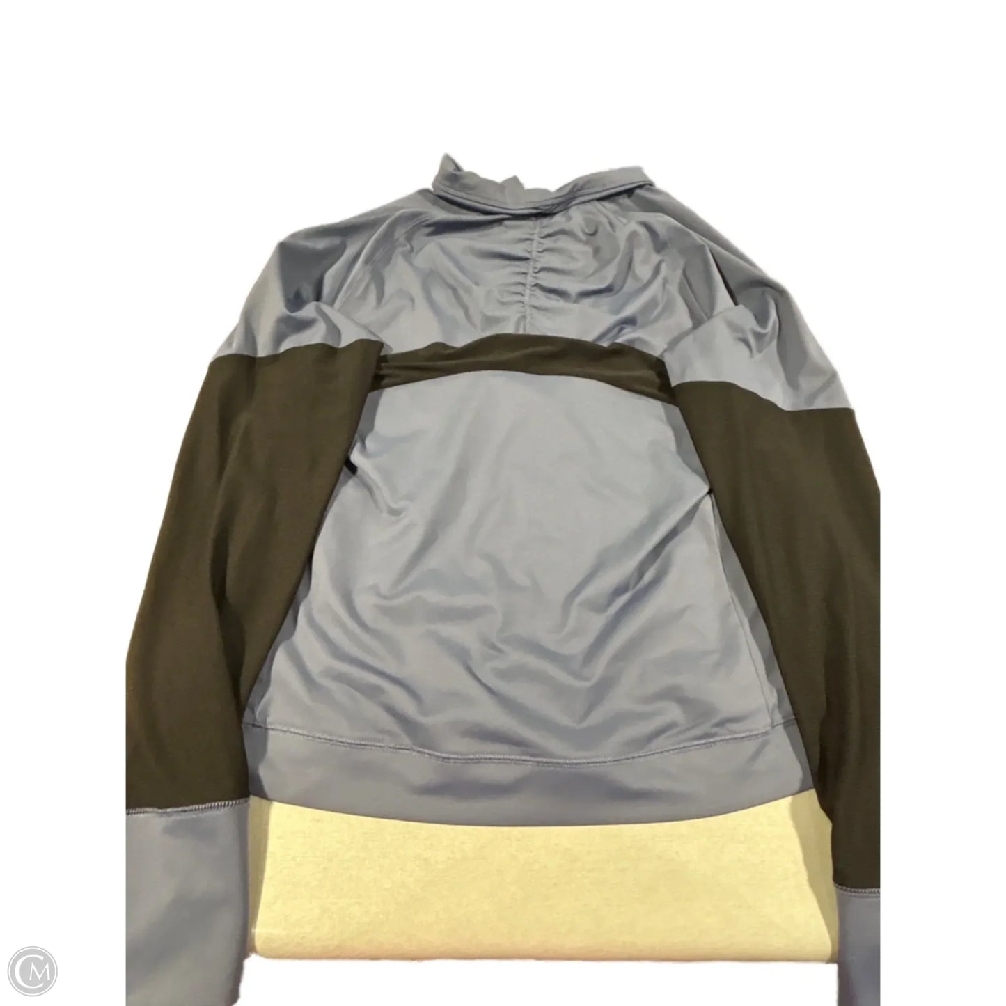 Athletic Top Long Sleeve Collar By Fila In Blue, Size: Xxl