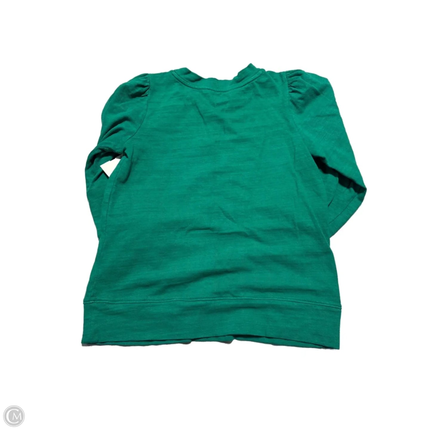 Top 3/4 Sleeve By Loft In Green, Size: S