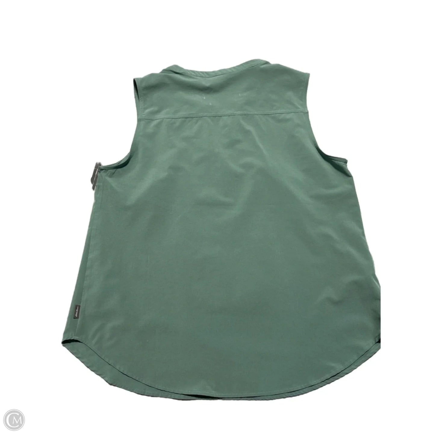 Athletic Tank Top By Eddie Bauer In Green, Size: M