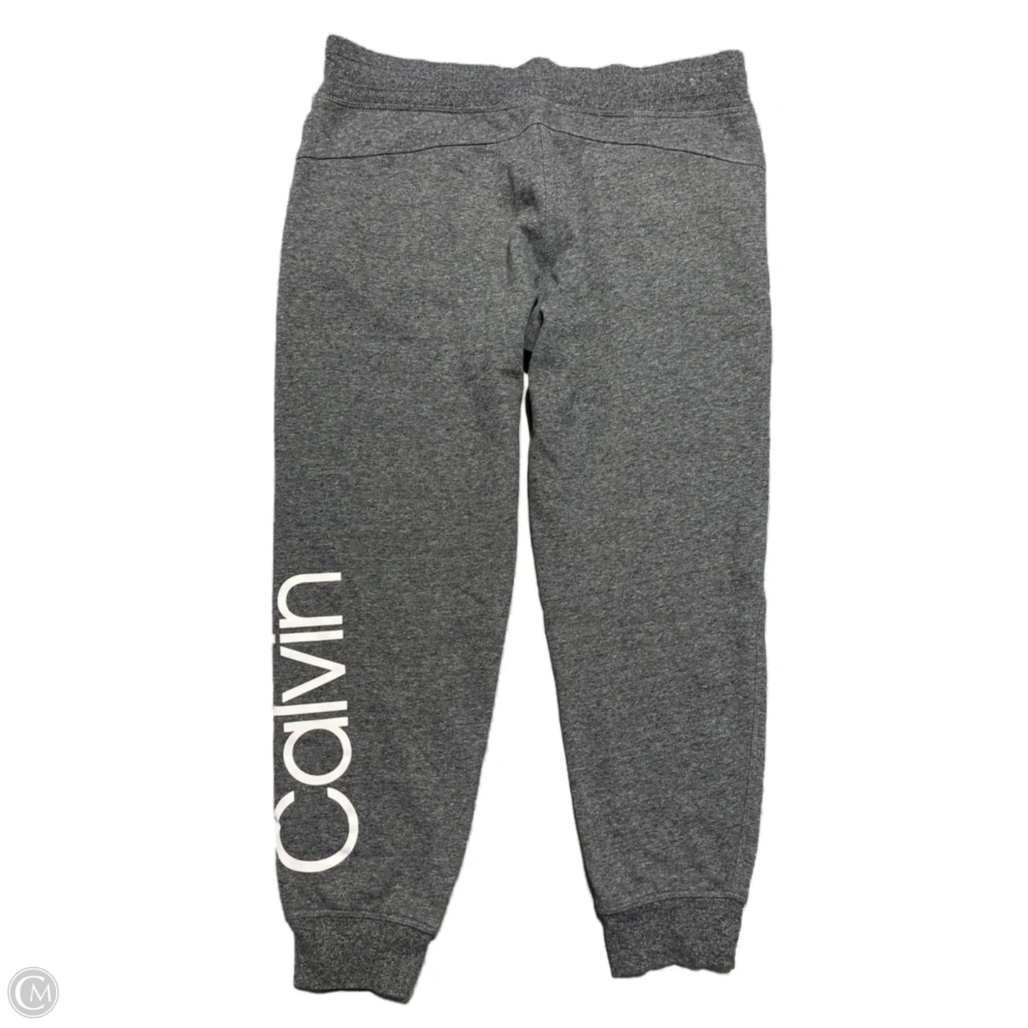 Pants Joggers By Calvin Klein In Grey, Size: L