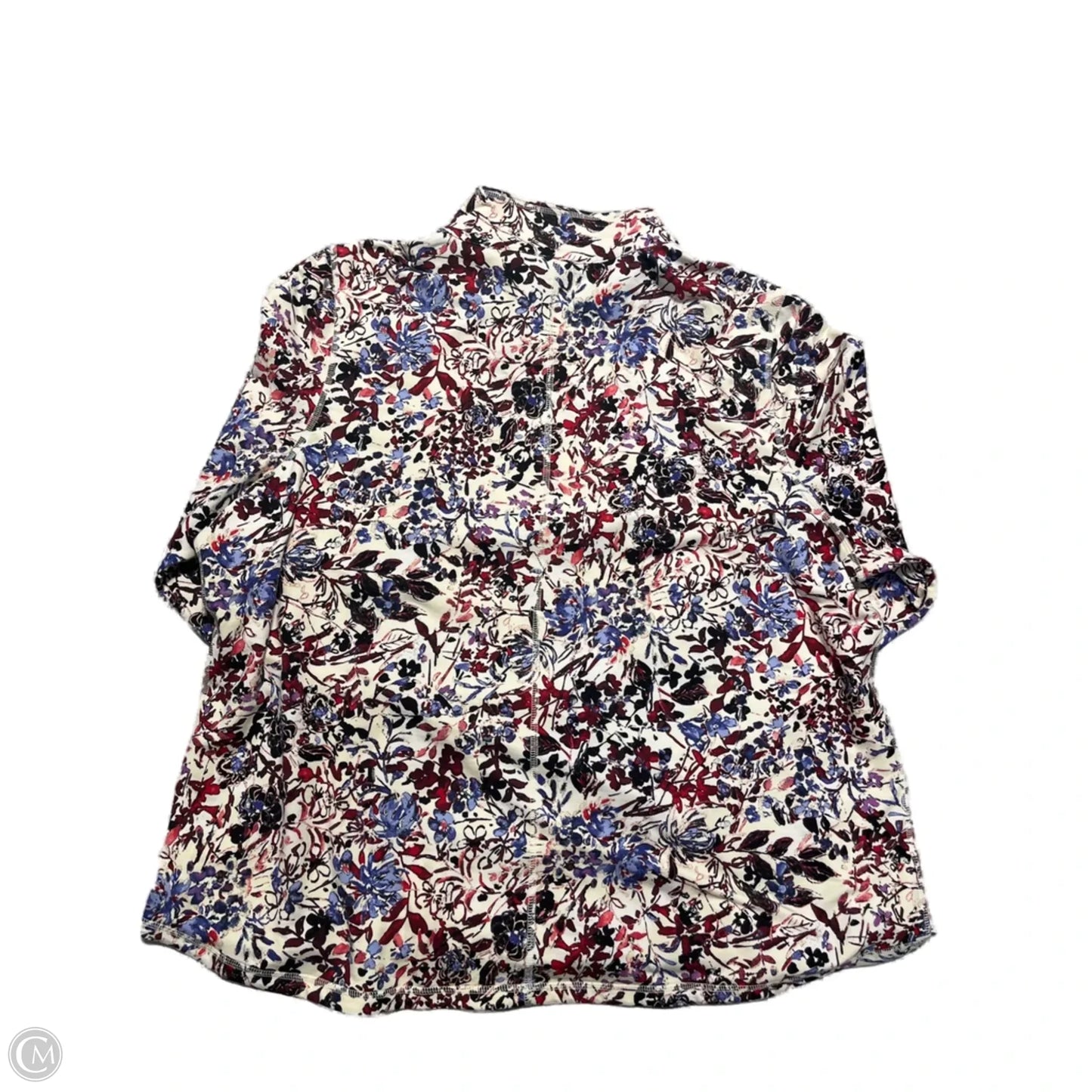 Jacket Other By Talbots In Floral Print, Size: 3x