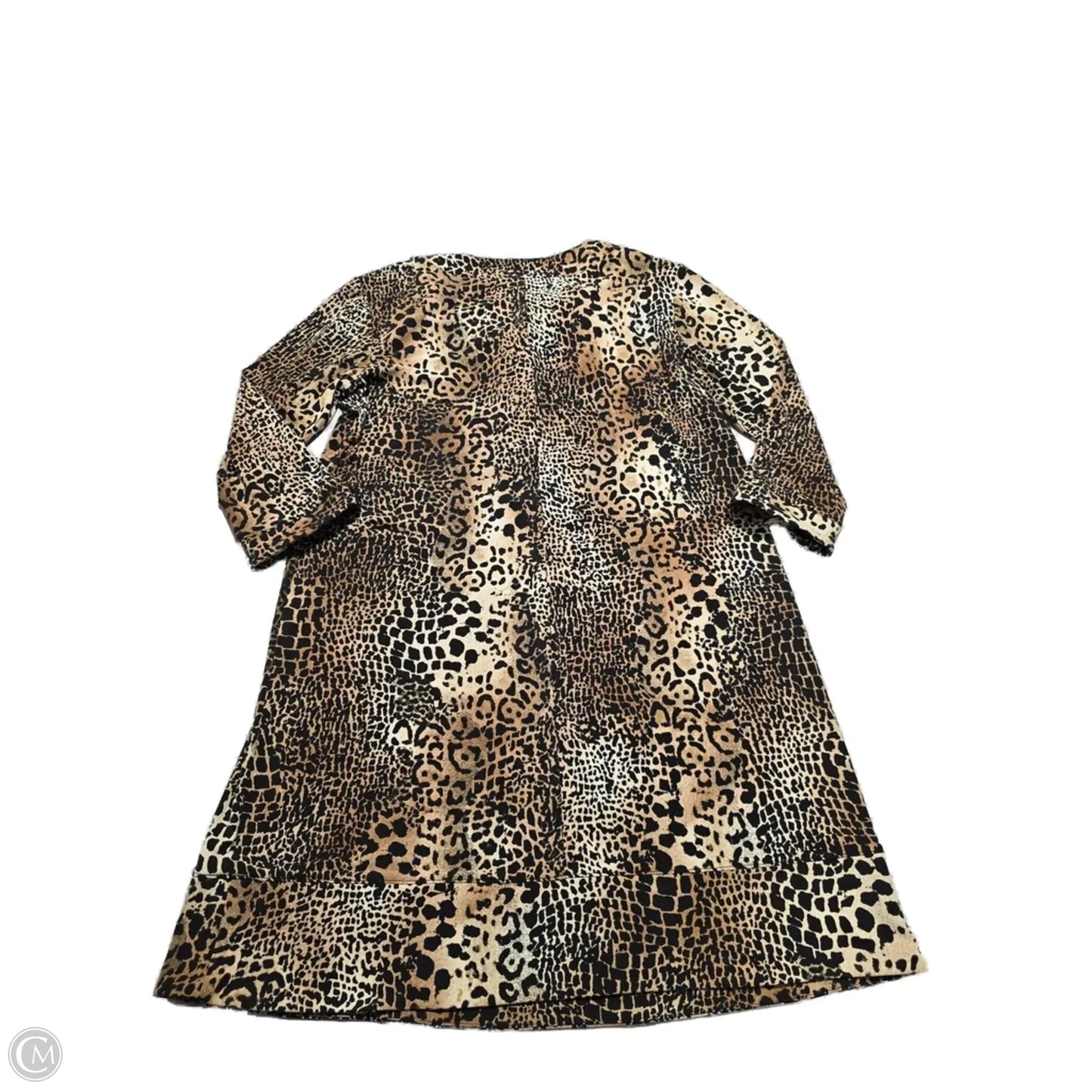 Dress Casual Short By Chicos In Animal Print, Size: L