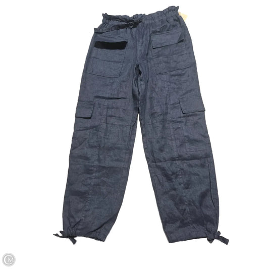 Pants Linen By Magaschoni In Navy, Size: S