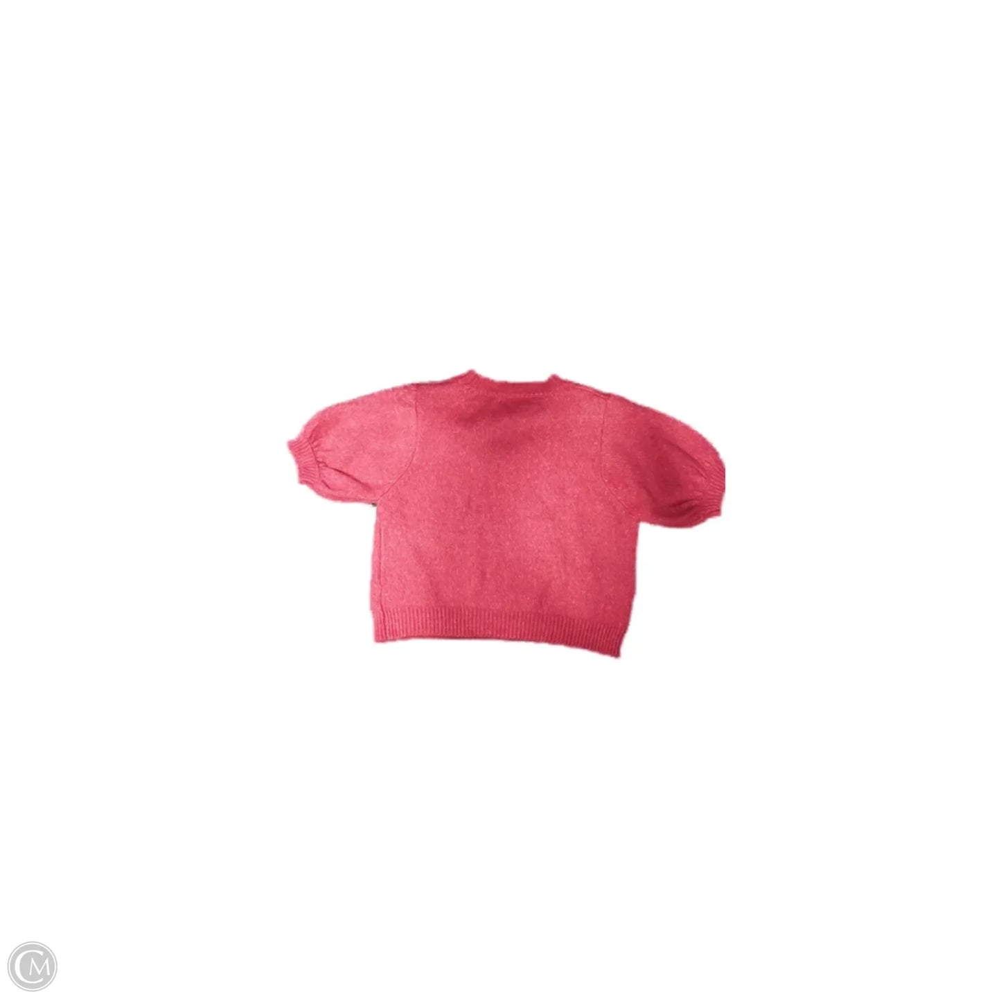 Sweater Short Sleeve By Zenana In Pink, Size: S