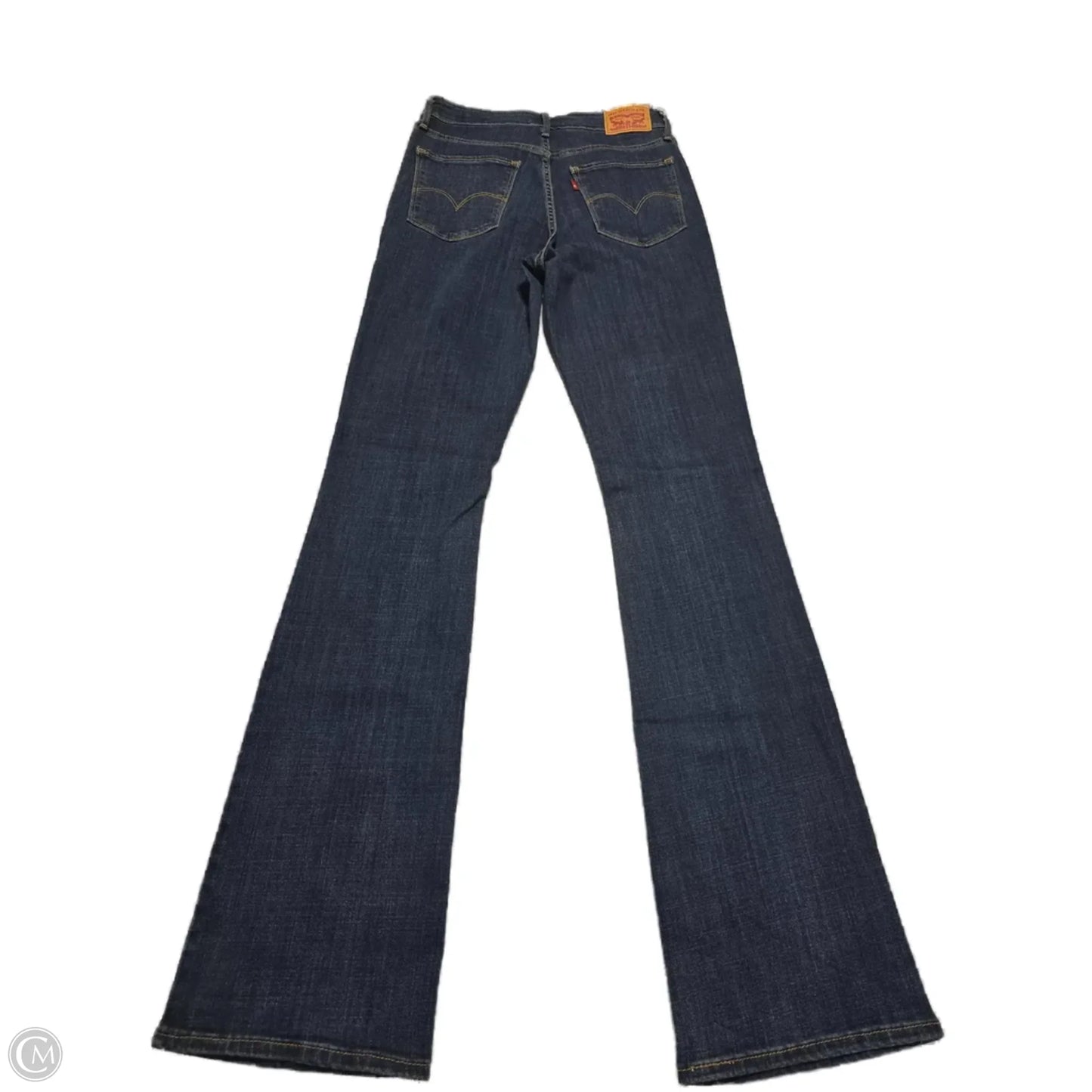 Jeans Boot Cut By Levis In Blue Denim, Size: 6