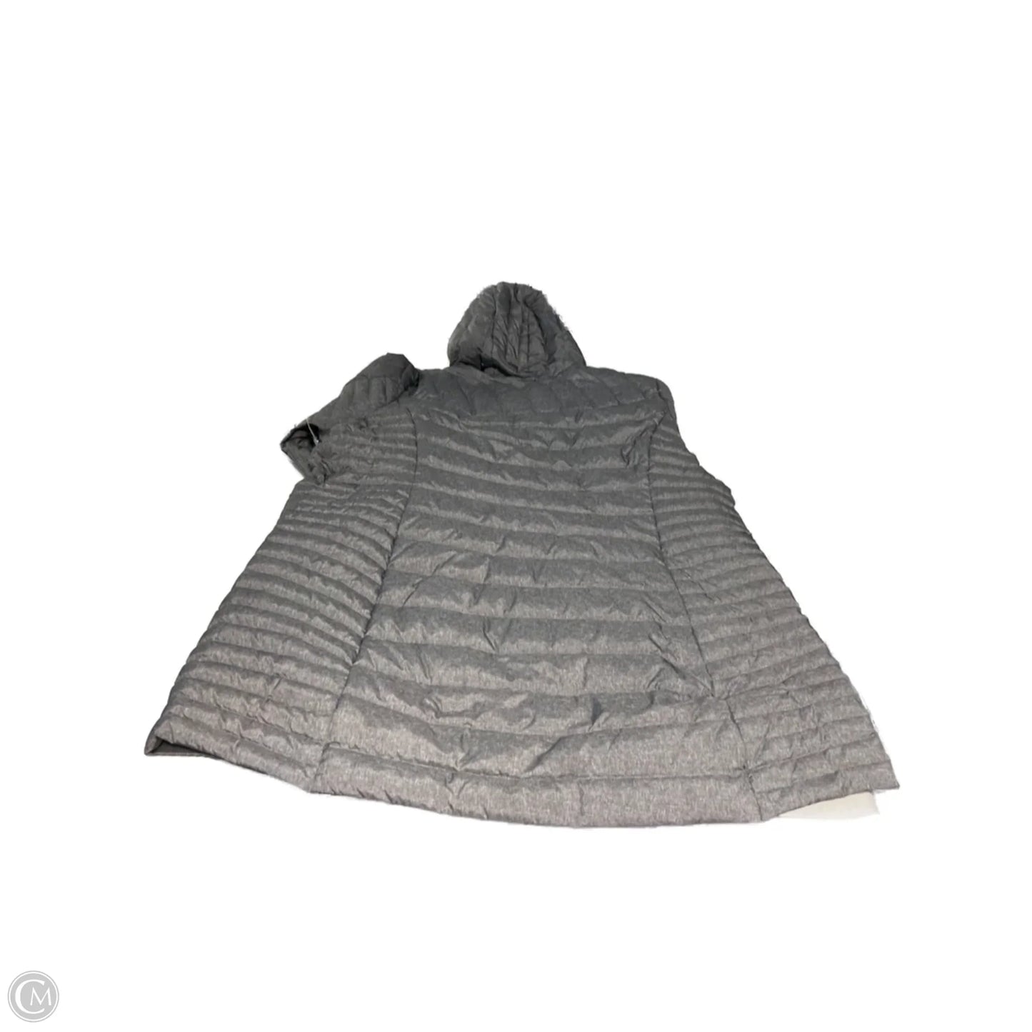 Coat Puffer & Quilted By Eddie Bauer In Grey, Size: 2x