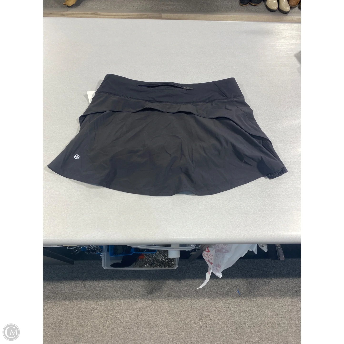 Athletic Skirt By Lululemon In Black, Size: 8