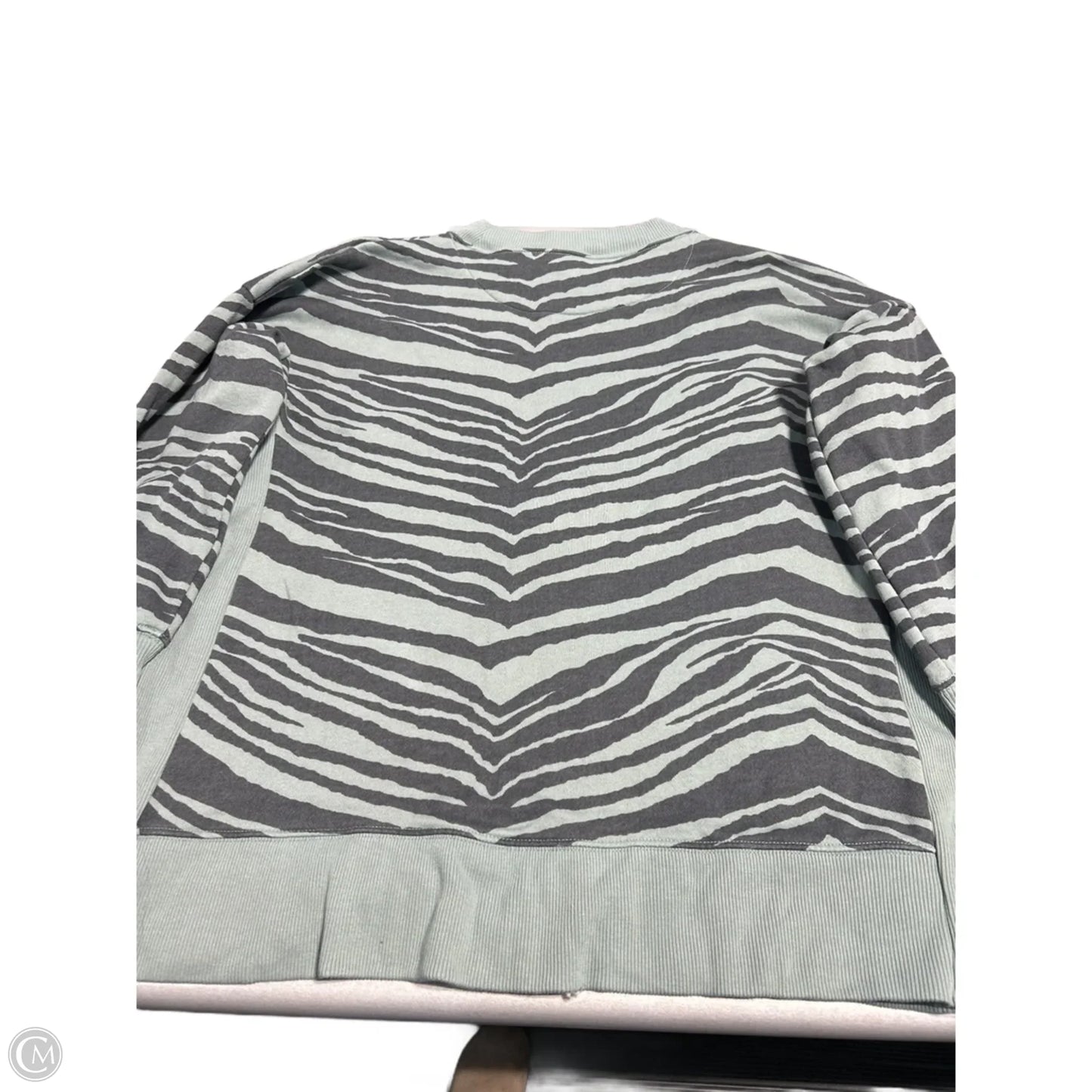 Top Long Sleeve By Aerie In Blue, Size: L