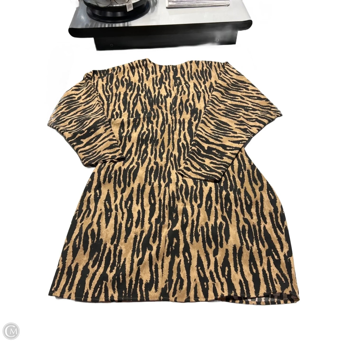 Dress Casual Short By H&m In Animal Print, Size: L