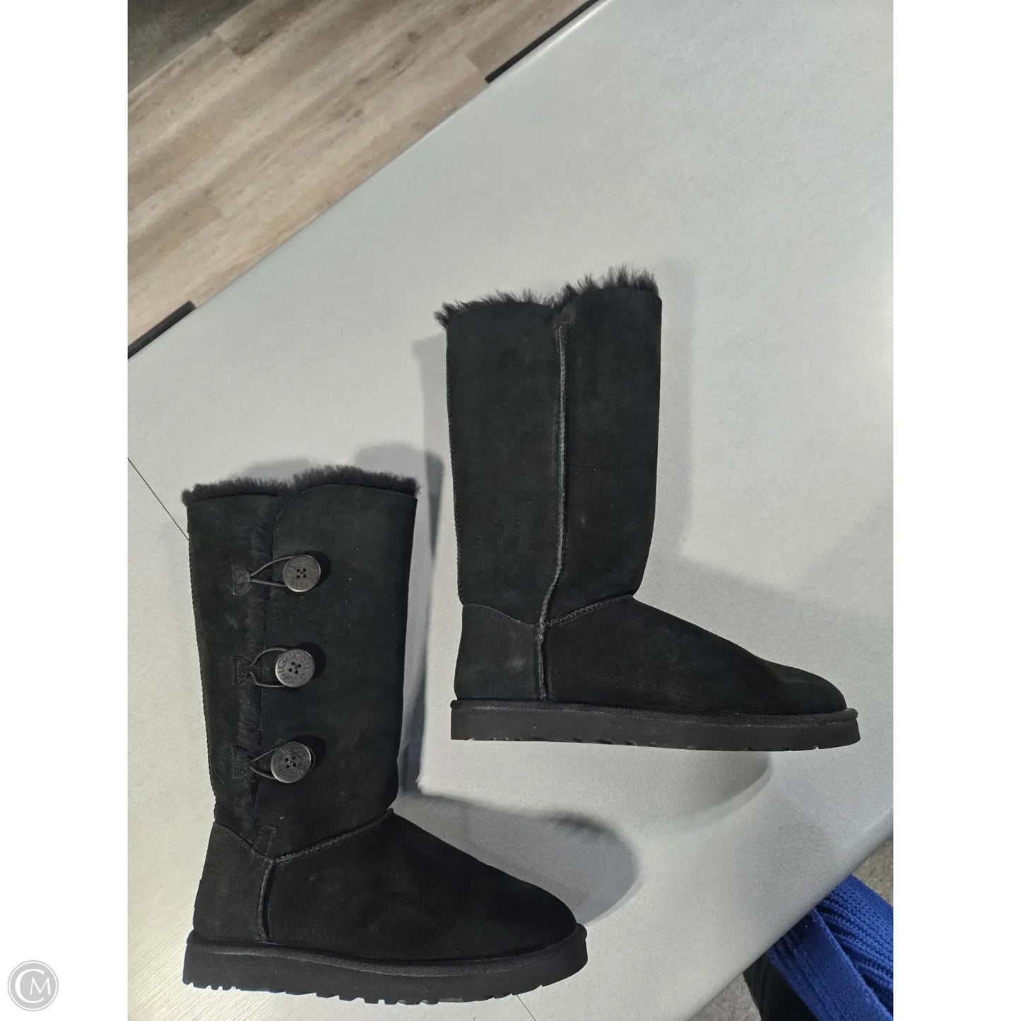 Boots Designer By Ugg In Black, Size: 10