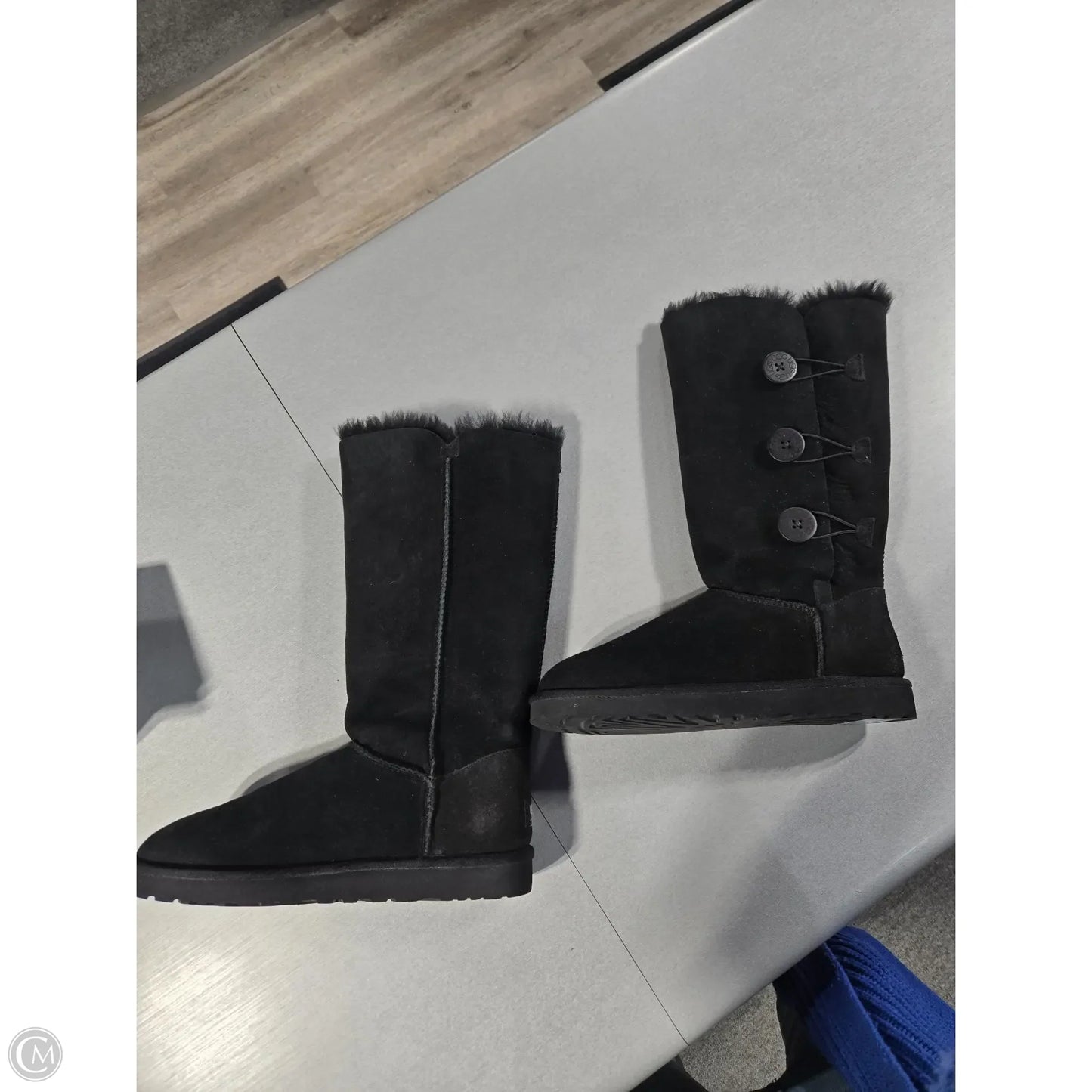 Boots Designer By Ugg In Black, Size: 10