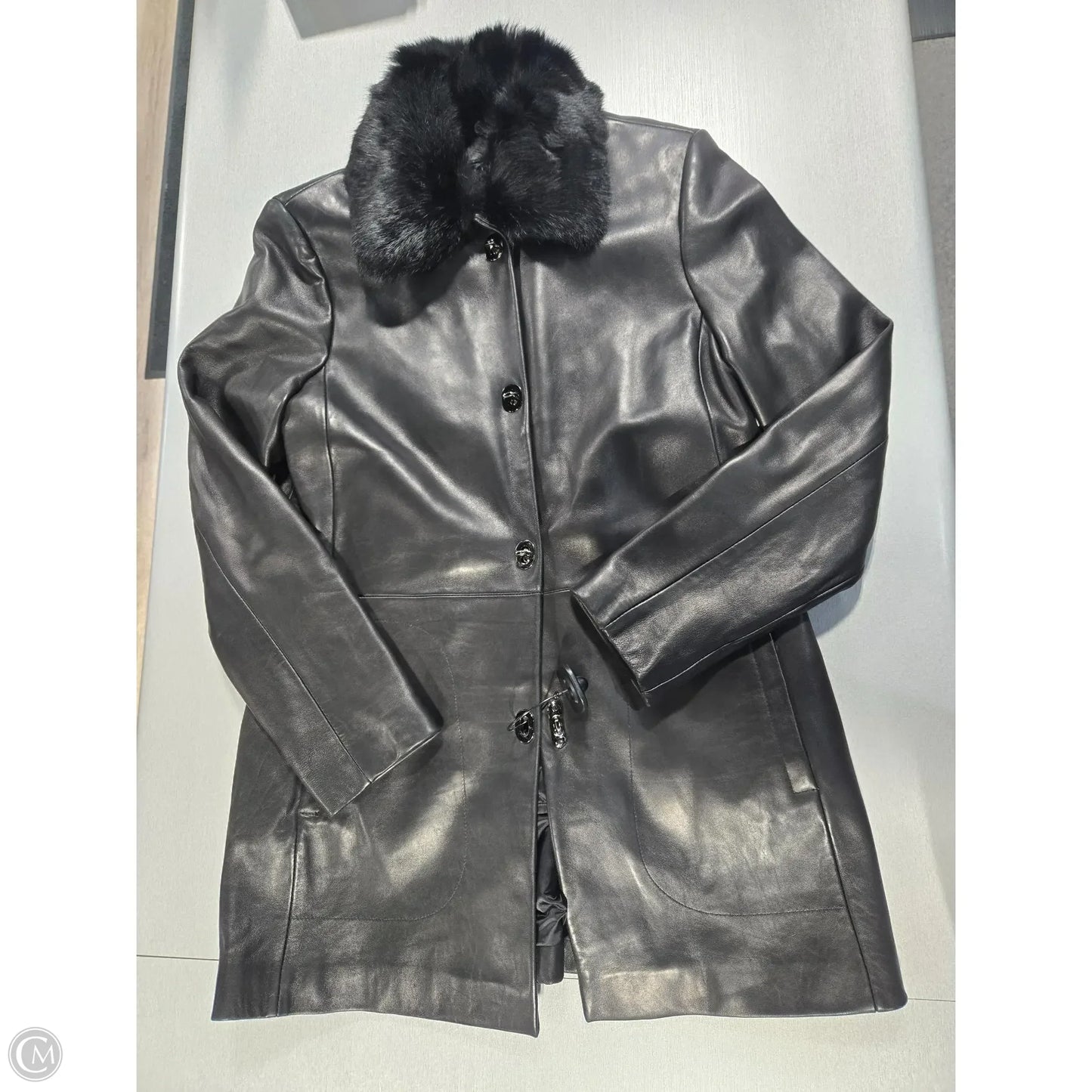 Coat Other By Jones New York In Black, Size: S