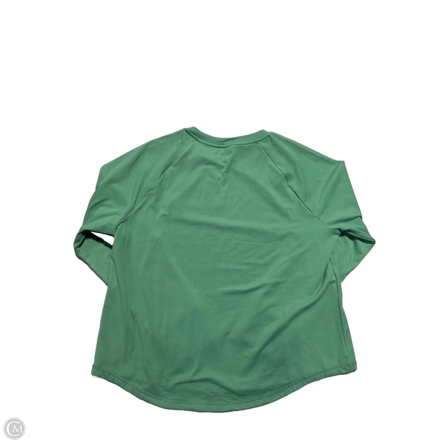 Top Long Sleeve By Members Mark In Green, Size: Xl