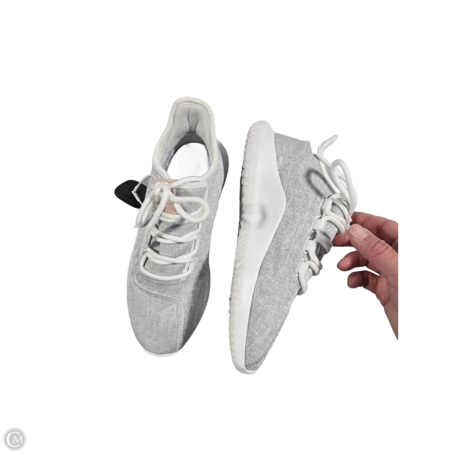 Shoes Athletic By Adidas In Grey, Size: 8