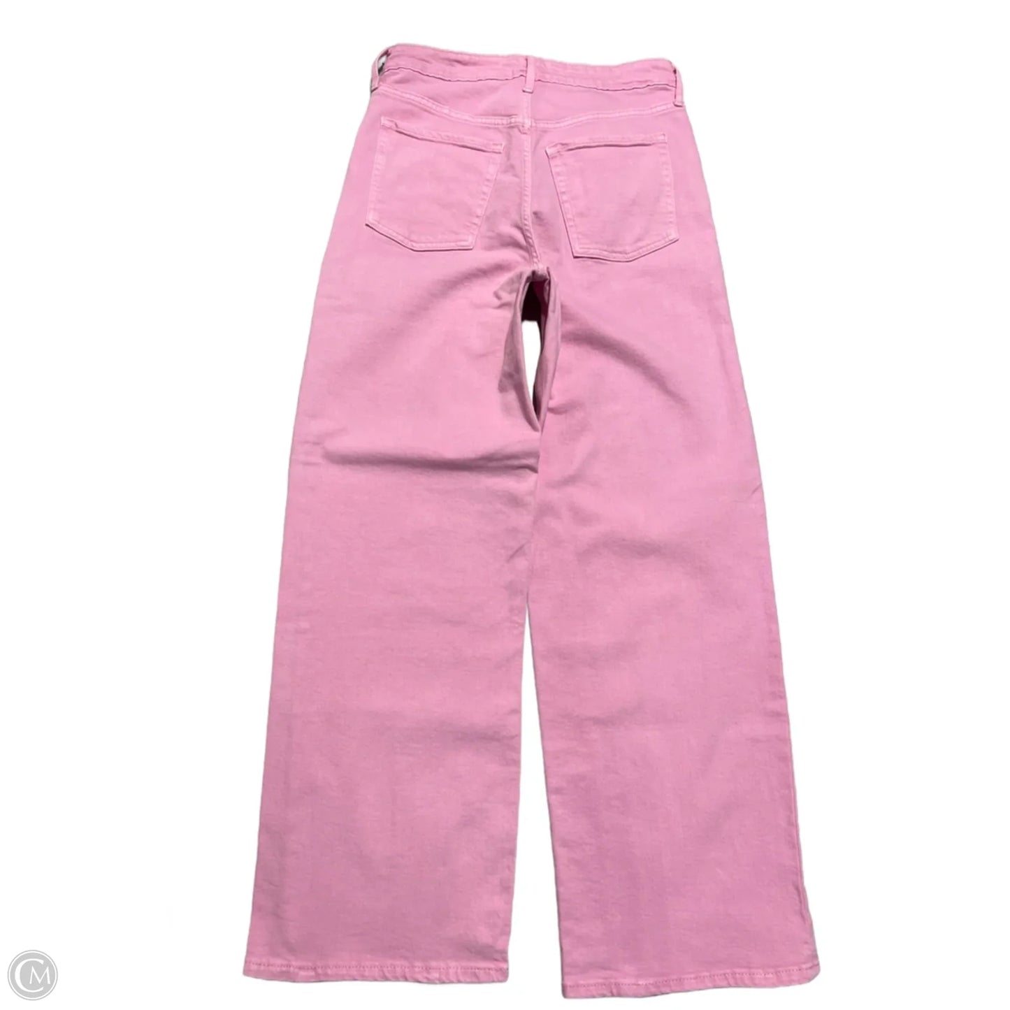 Jeans Wide Leg By Old Navy In Pink, Size: 8