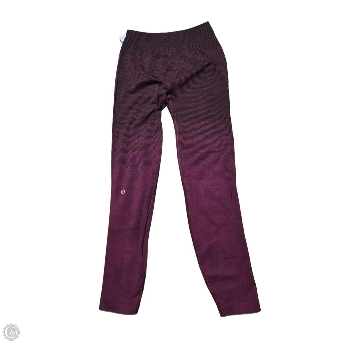 Athletic Leggings By Lululemon In Purple, Size: 8
