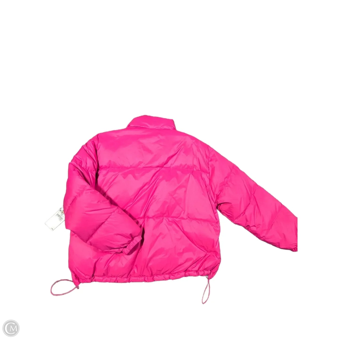 Coat Puffer & Quilted By Karen Kane In Pink, Size: M