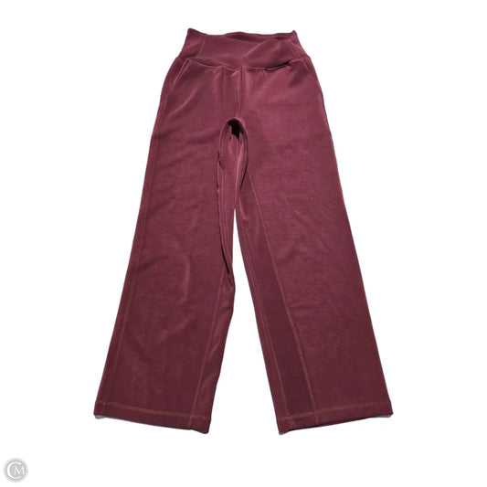 Athletic Pants By Zyia In Maroon, Size: S
