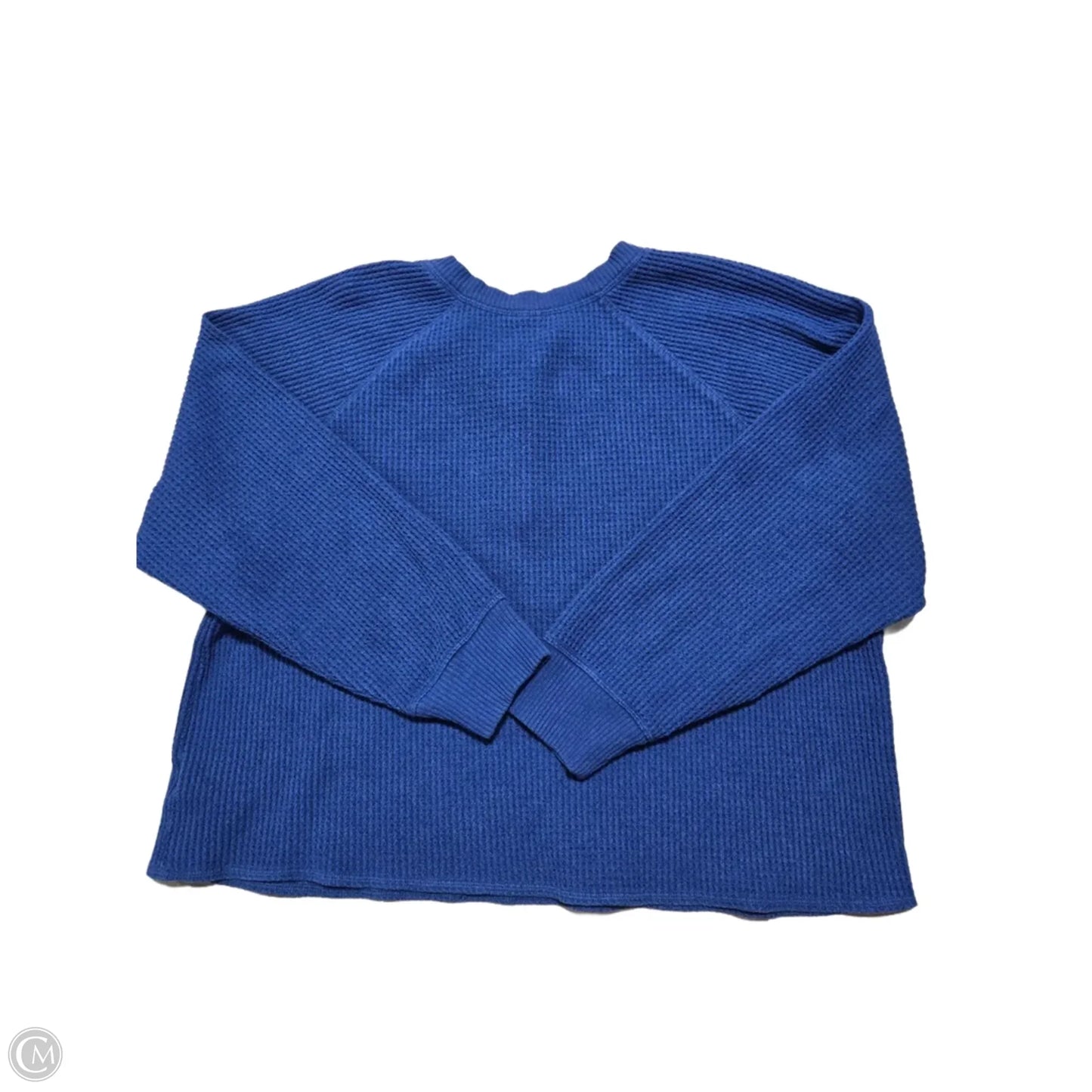 Top Long Sleeve By Old Navy In Blue, Size: Xl