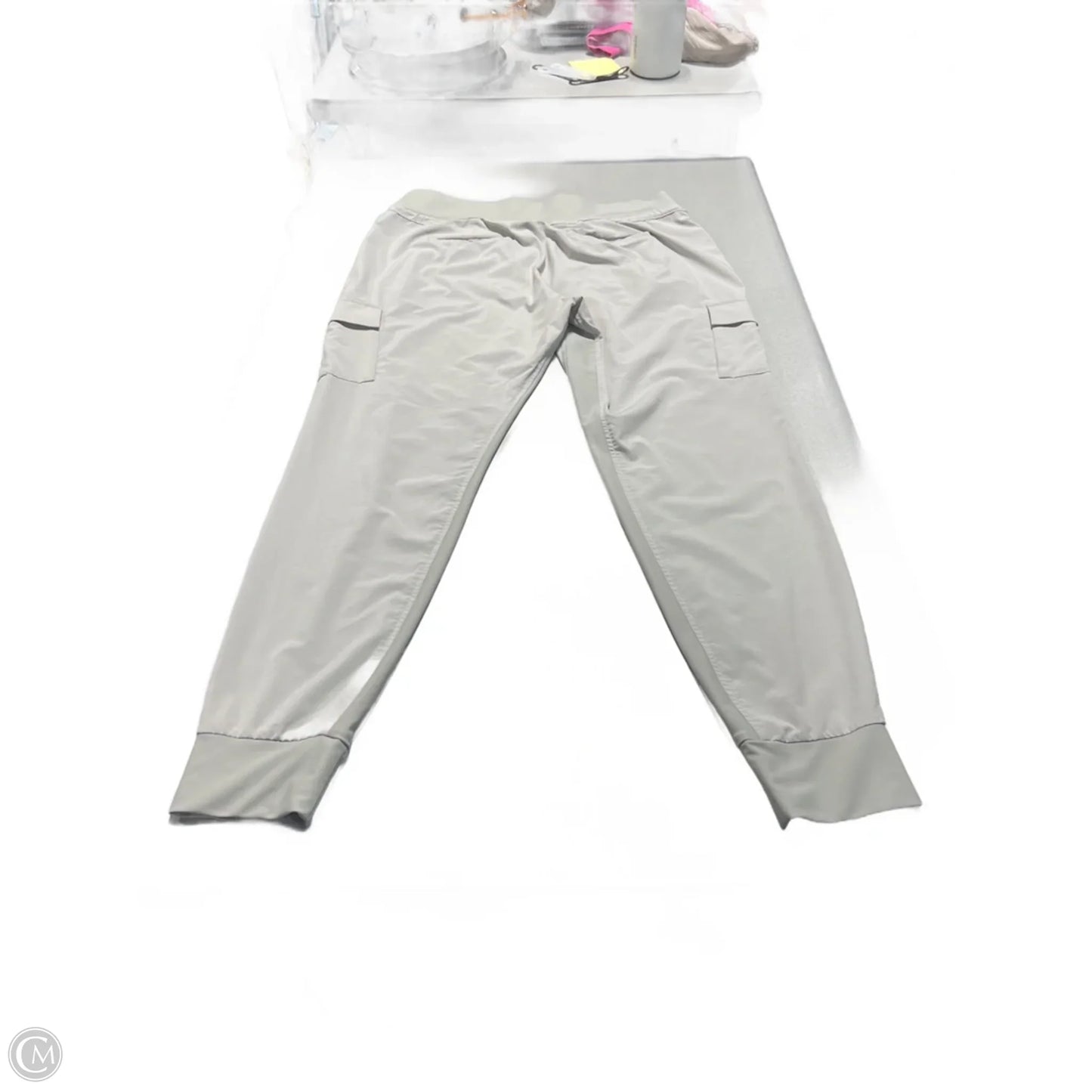 Athletic Pants By Athleta In Grey, Size: 14