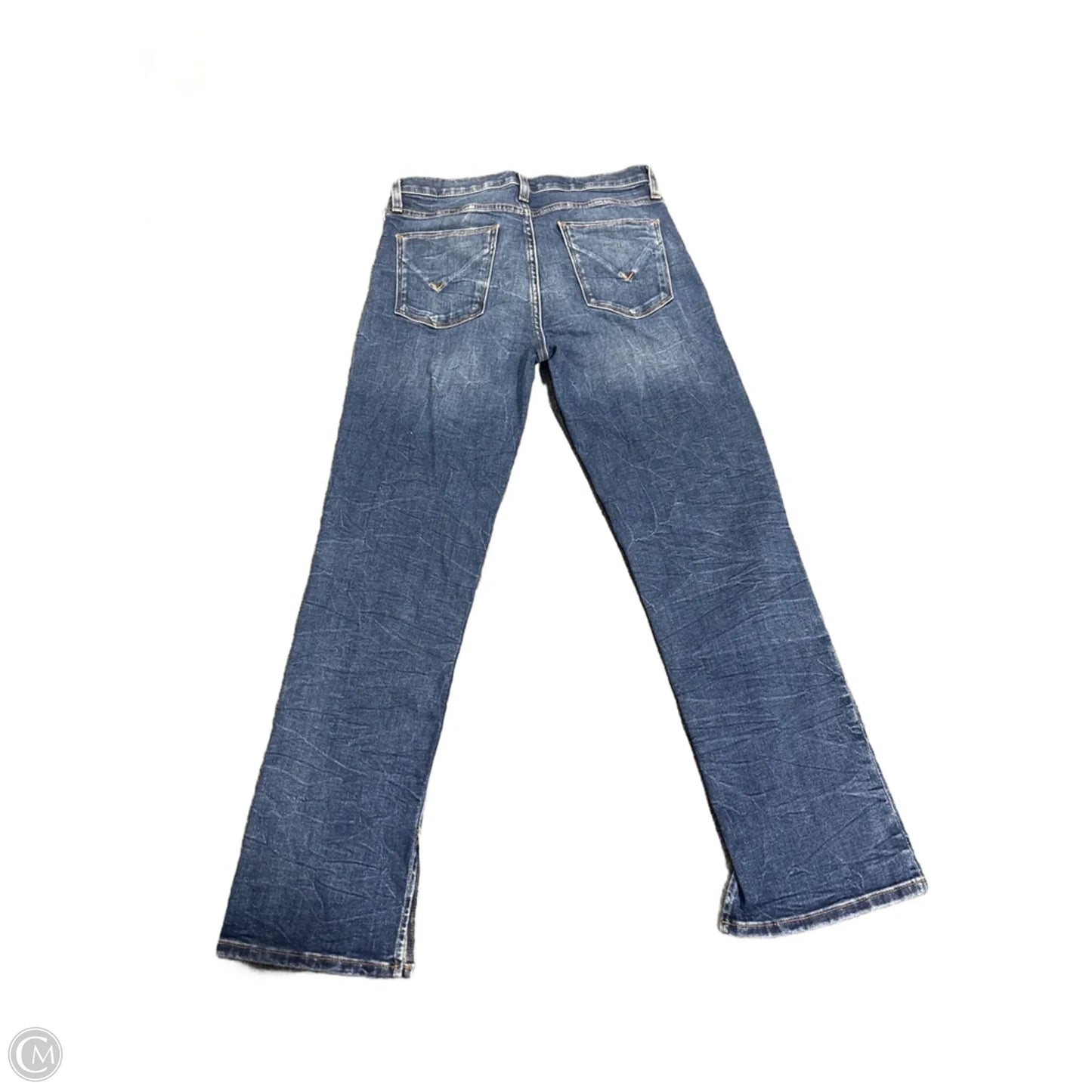 Jeans Straight By Hudson In Blue Denim, Size: 6