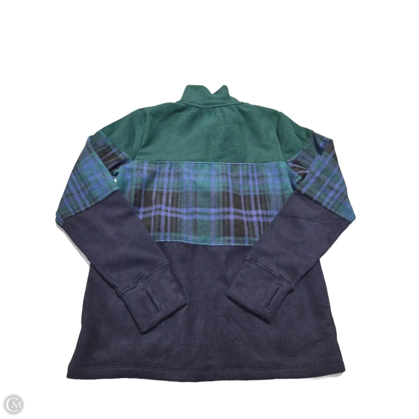 Top Long Sleeve By Cuddl Duds In Green, Size: S