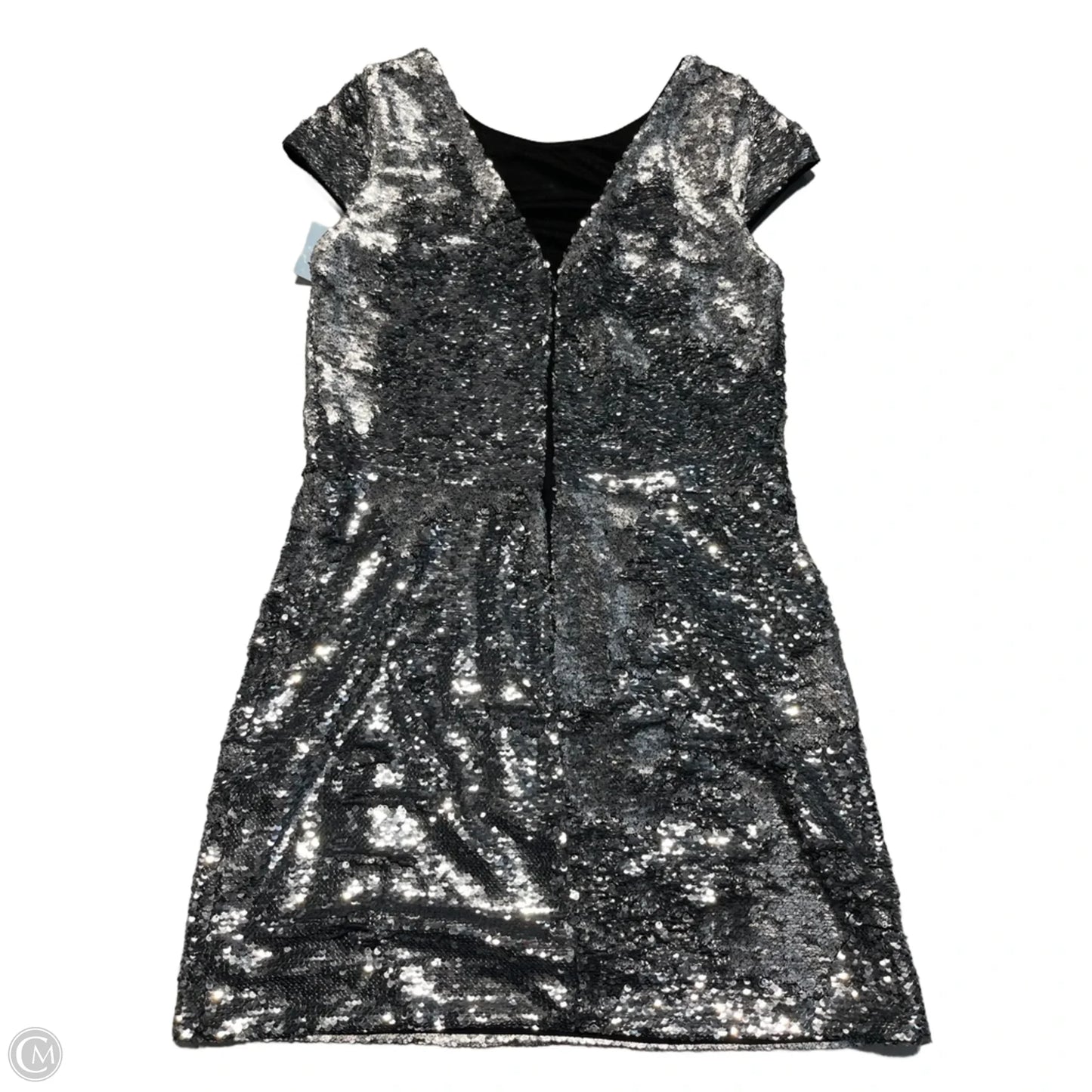Dress Casual Short By Vince Camuto In Silver, Size: M